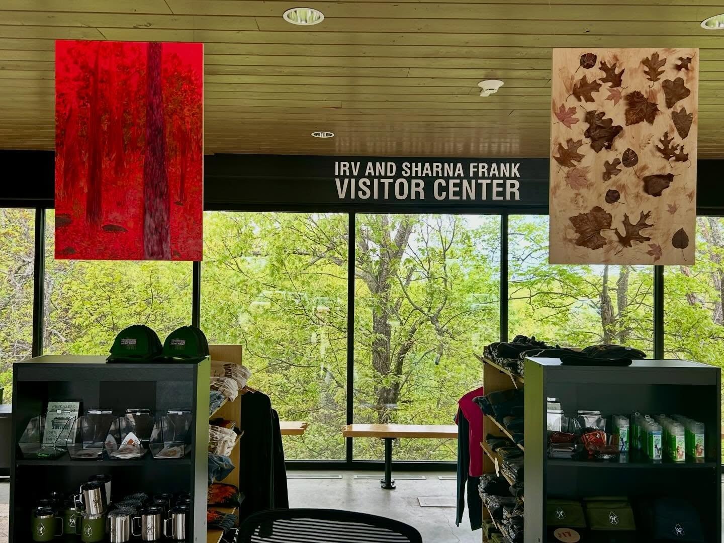 You can now see two of my forest inspired original pieces from my &ldquo;Year of Embodied Art&rdquo; Exhibit hanging up at my favorite local nature spot- the lovely Keystone Ancient Forest. 

So grateful for the support and encouragement of my art fr