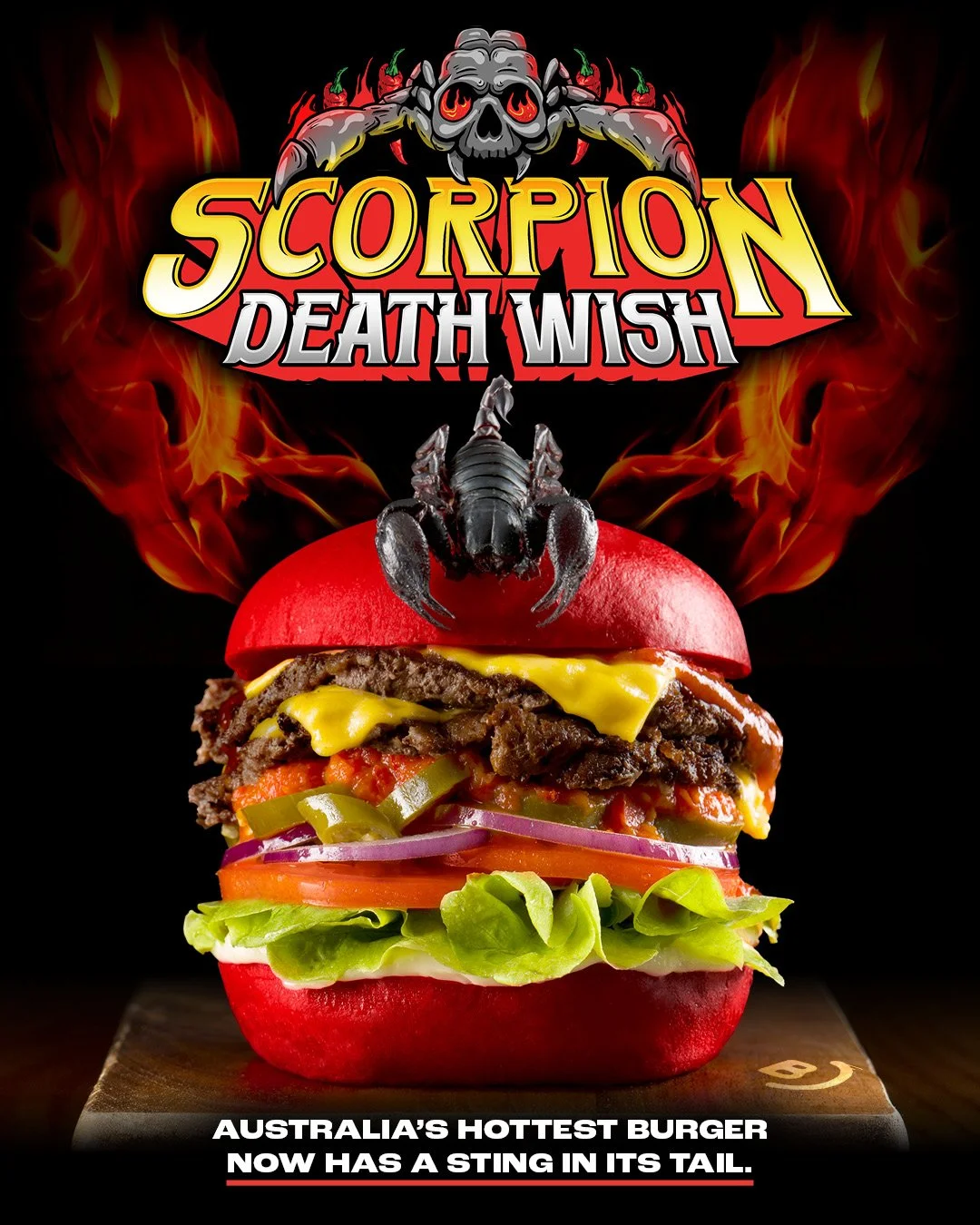 Award Winning “Scorpion Death Wish” Campaign for Burger Urge (Copy)