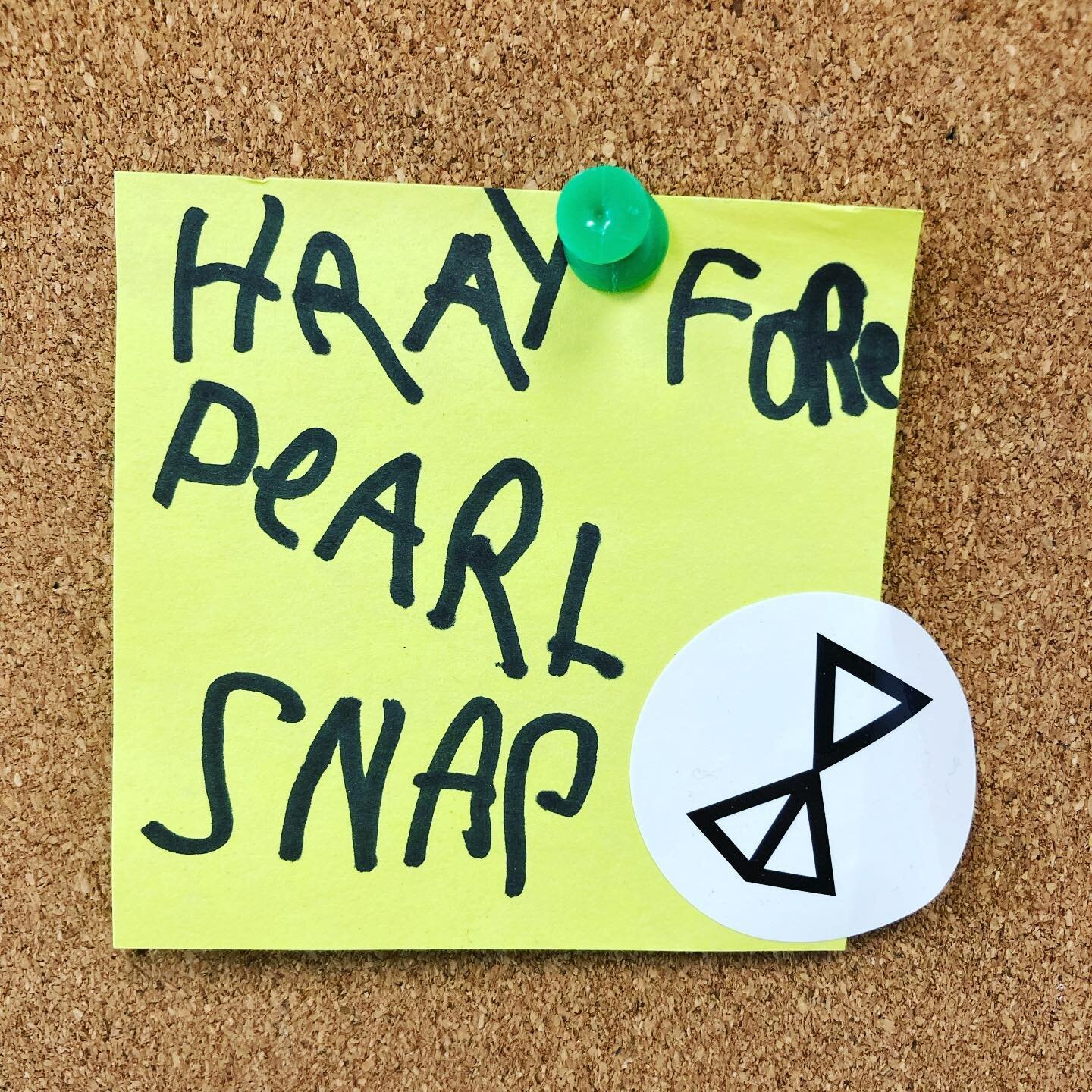 &ldquo;Hooray for Pearlsnap&rdquo; - when you&rsquo;re a business owner and your kids visit 🥰🥰🥰