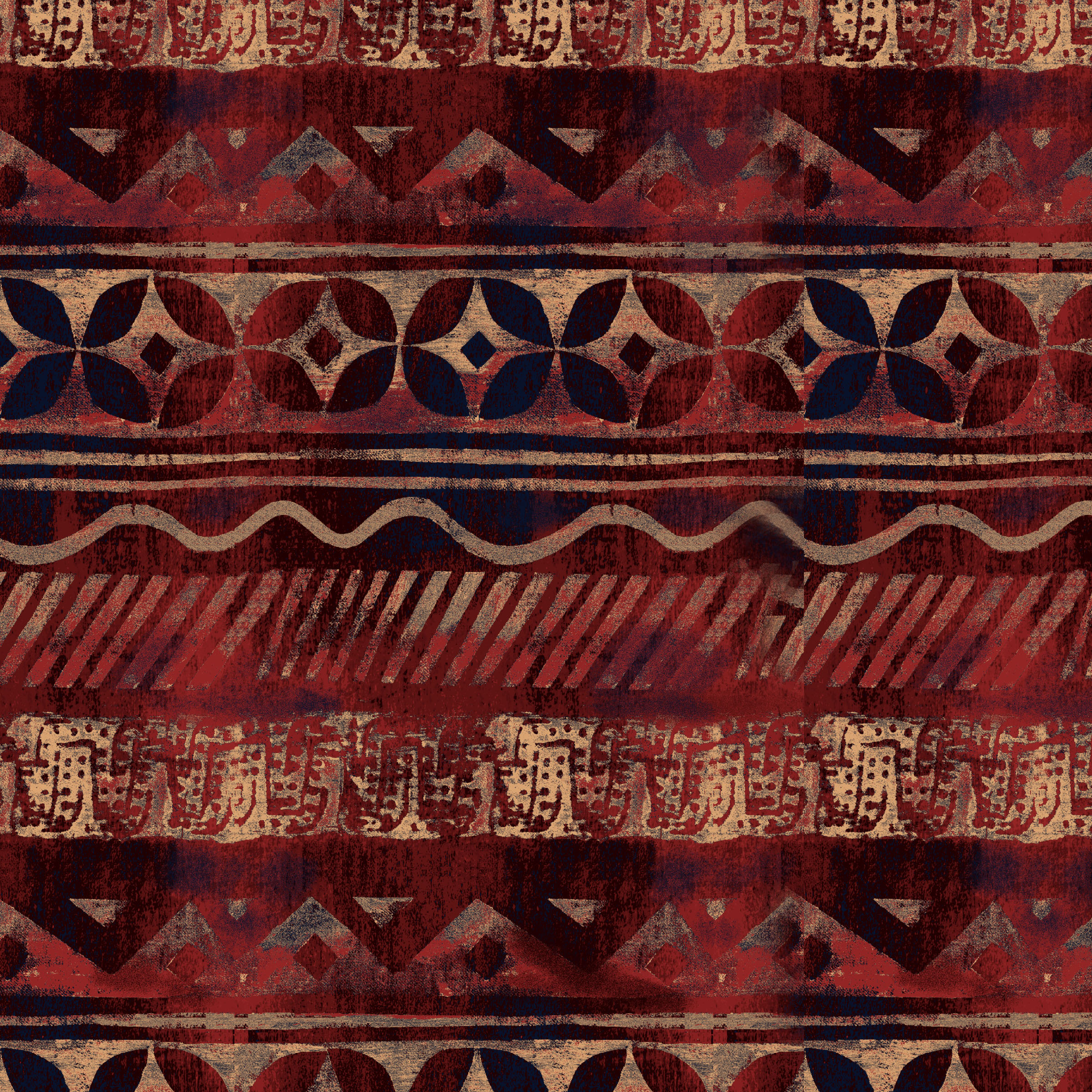Stamp Tribal Stripe