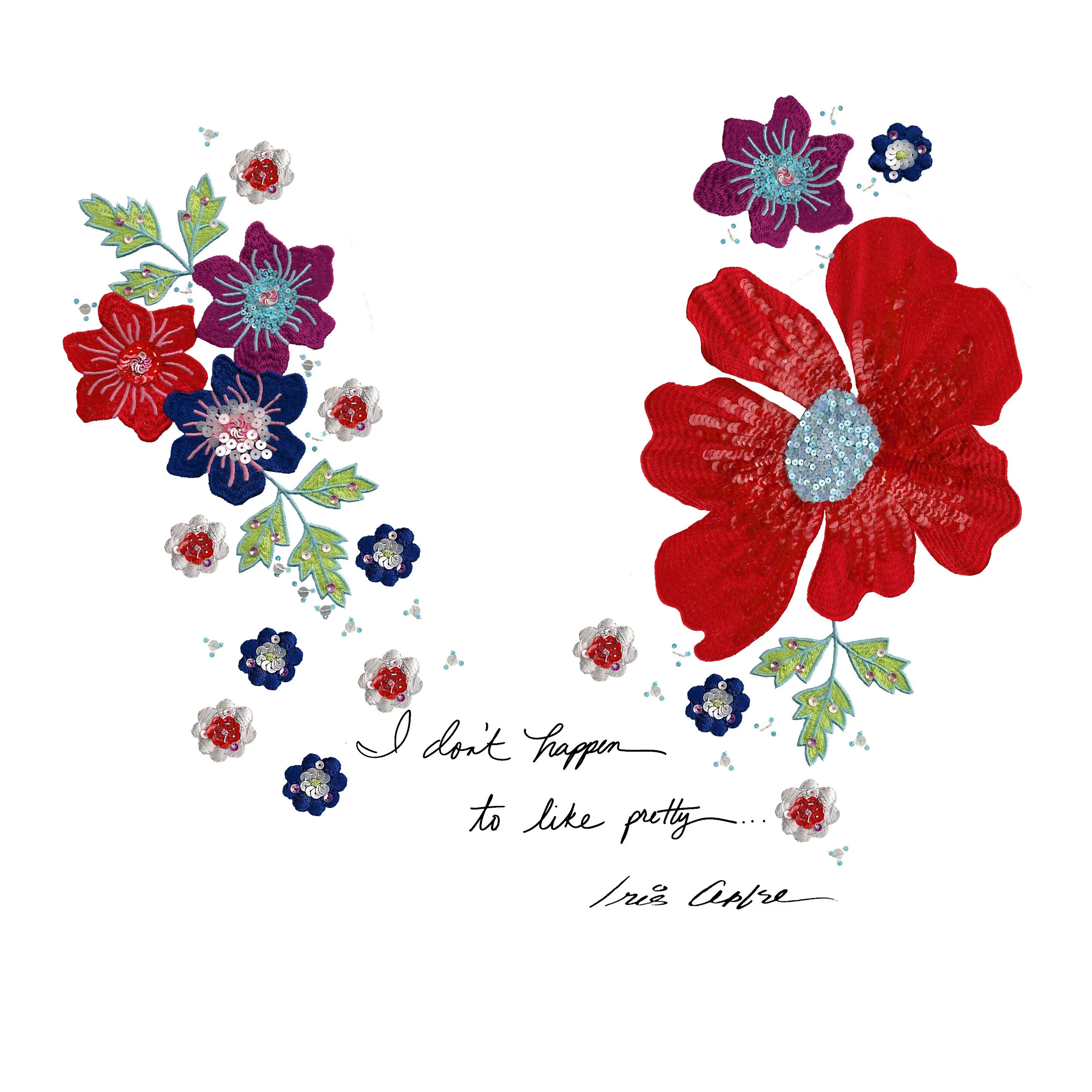 Iris Floral