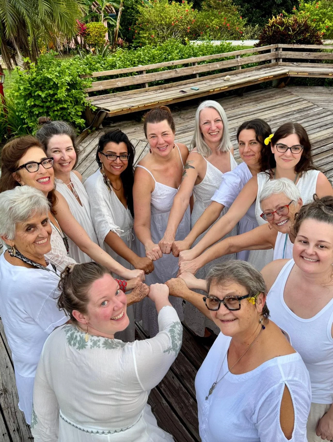 Dr. Sura Corrigan in Belize completing abdominal therapy certification with Rosita Arvigo for fertility, pregnancy and women’s health care