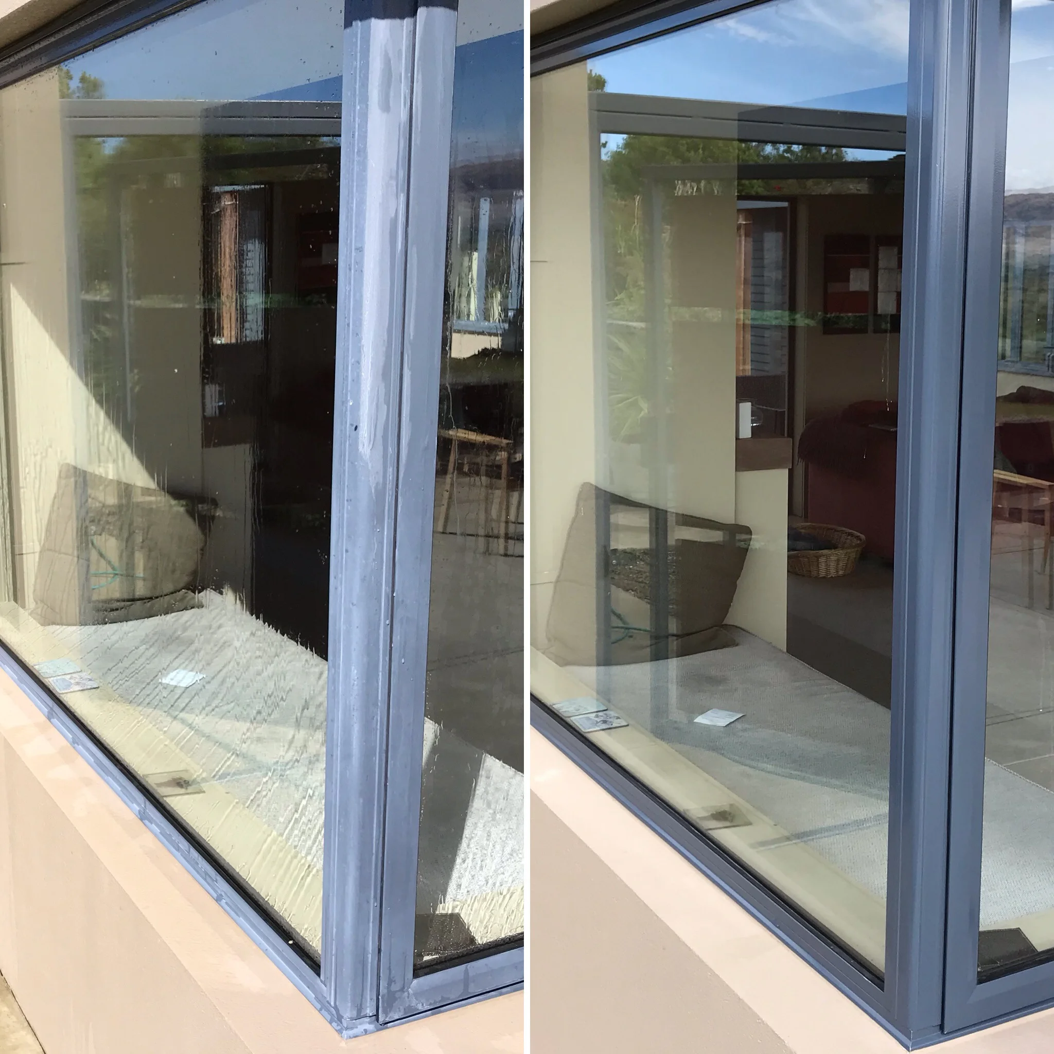 In some parts of the South Island, chemicals, salt and limescale are an issue. Our applicators can usually repair most of the unsightly damage that these substances have caused to window joinery, garage doors, roofs etc. The Nano-Clear® coating is t…