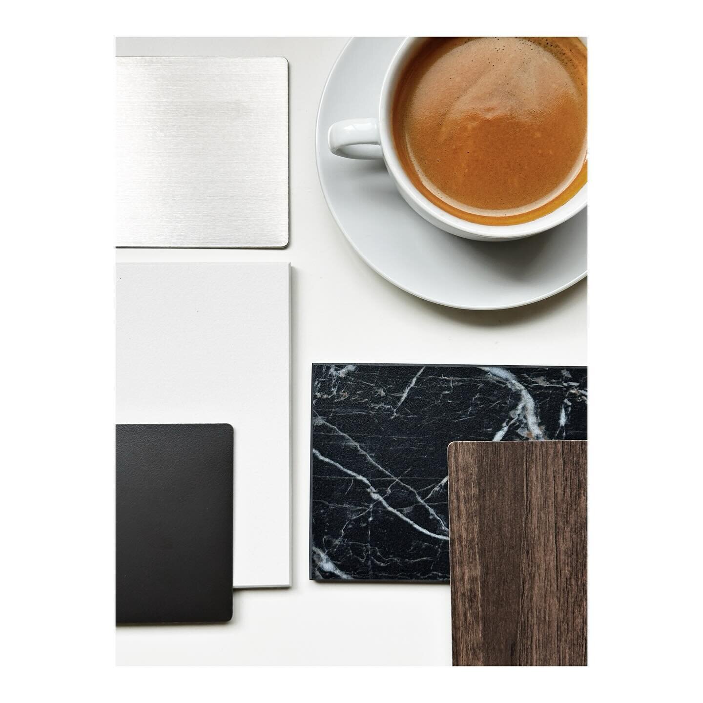 Monday coffee + Materials.
.
.
#kitchendesign