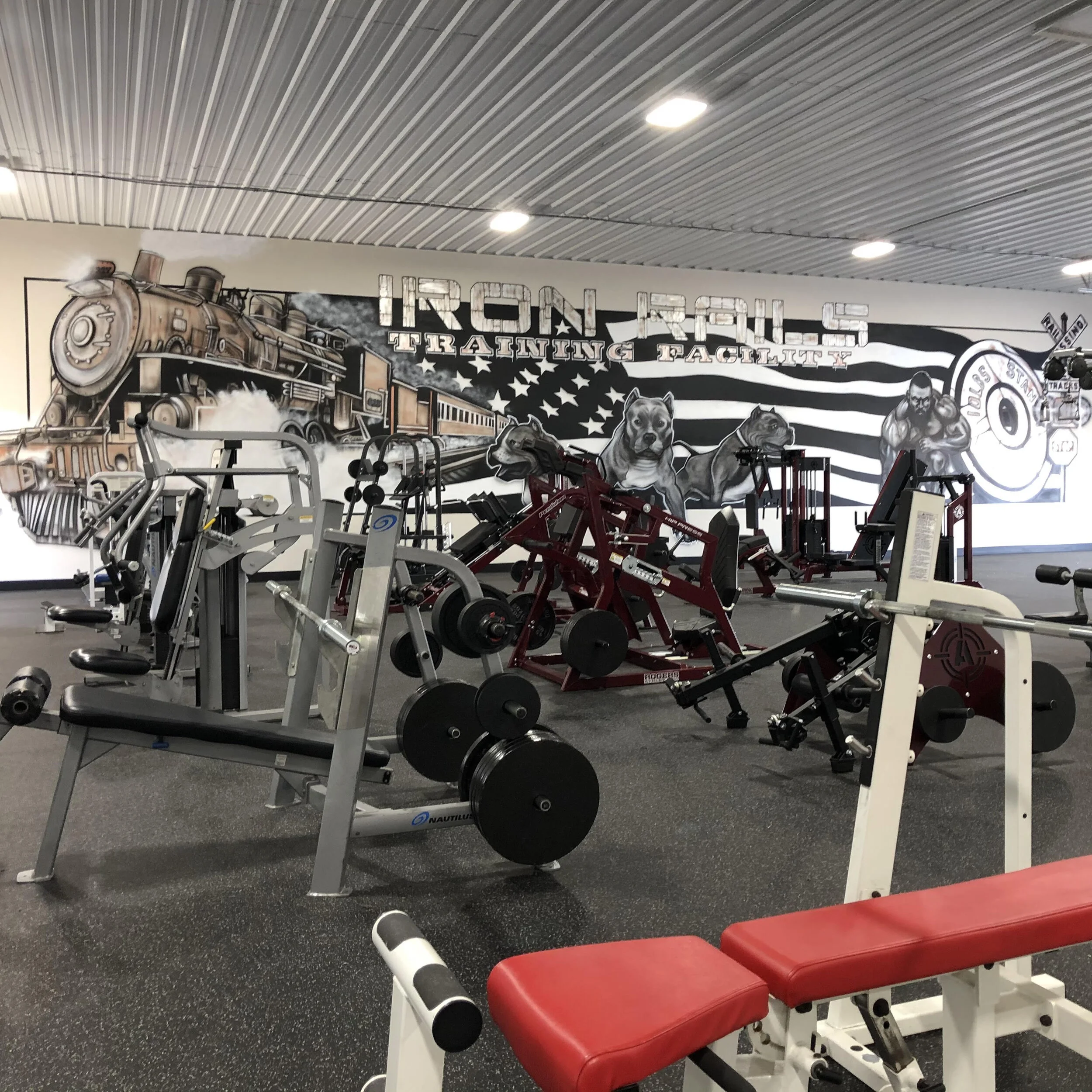 Training In A Busy Gym