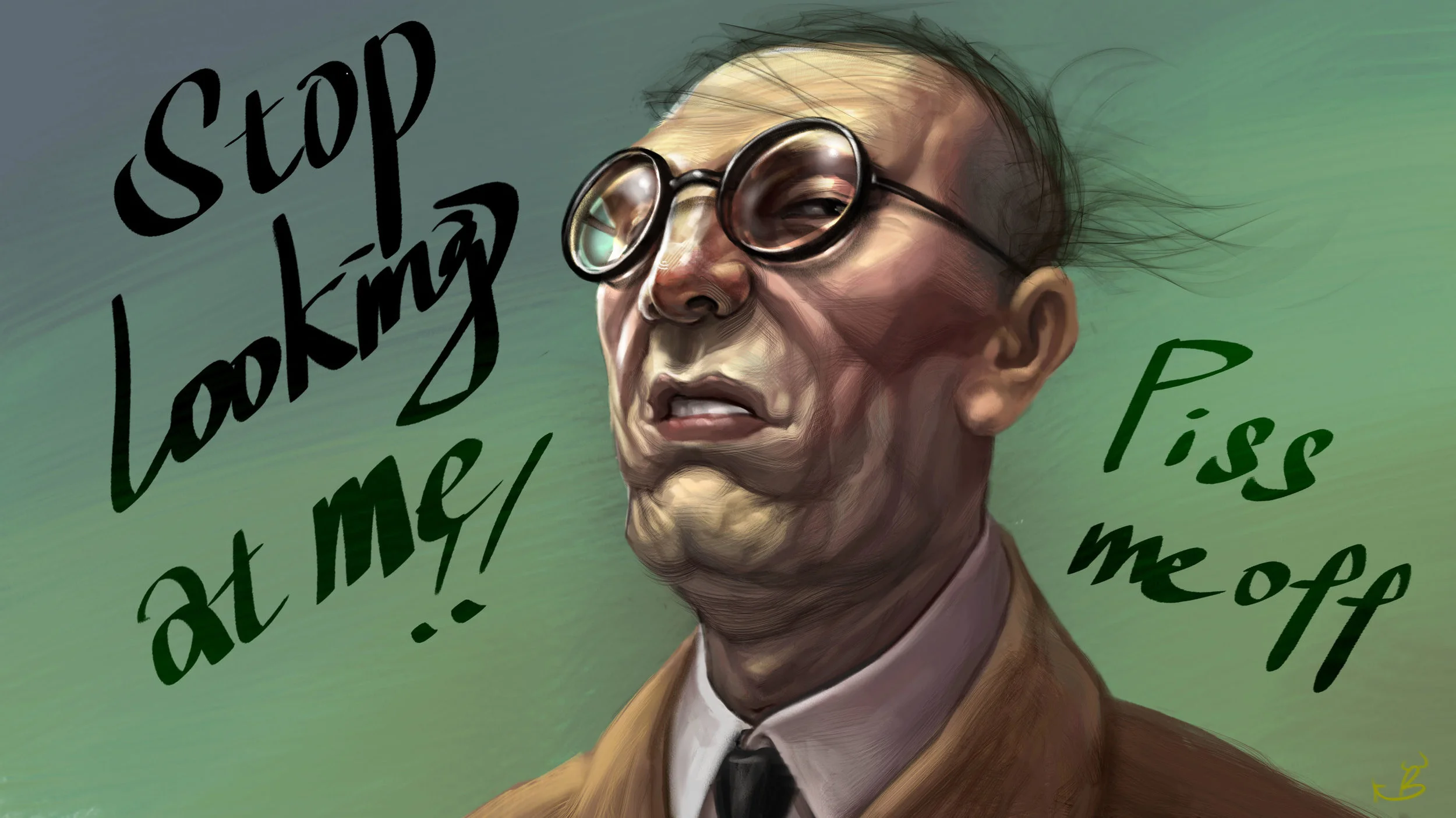 don't looking at me!! 