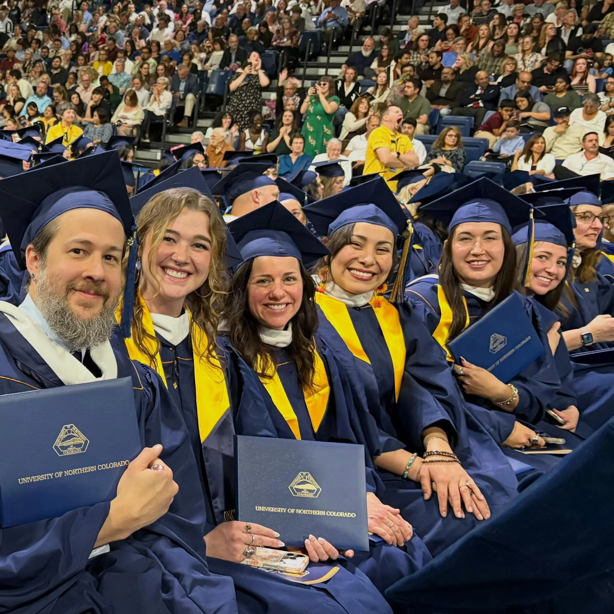 Congratulations to the first graduate cohort graduating tonight from our new M.A. in Art and Design program!