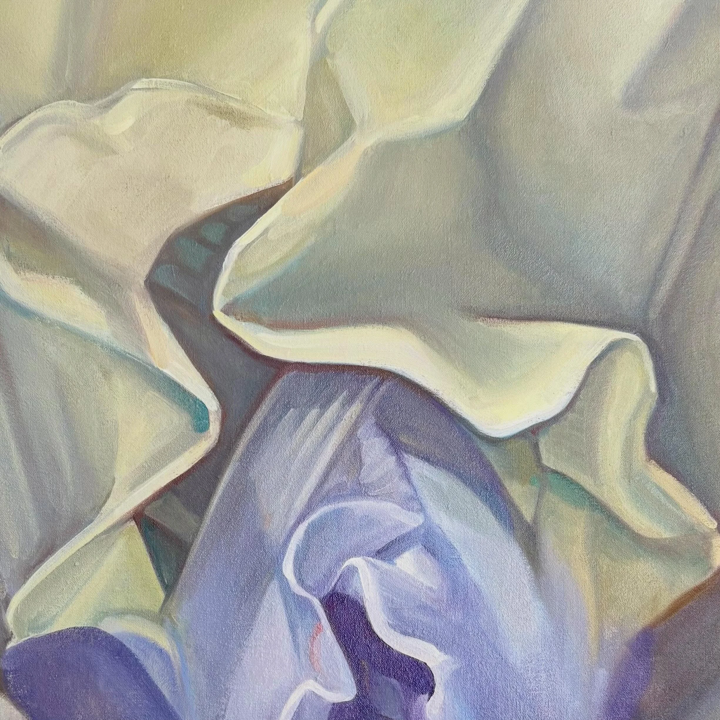 Detail shot of new work in progress, oil on linen&hellip;