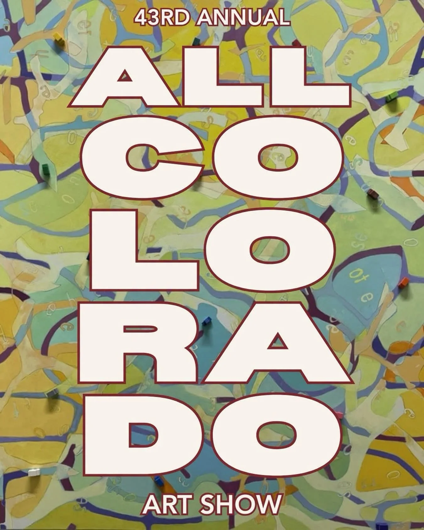 ⏳ Tomorrow is the last day to see over 90 works by Colorado artists in the 43rd Annual All Colorado Art Show @curtiscenterforthearts - don&rsquo;t miss it!