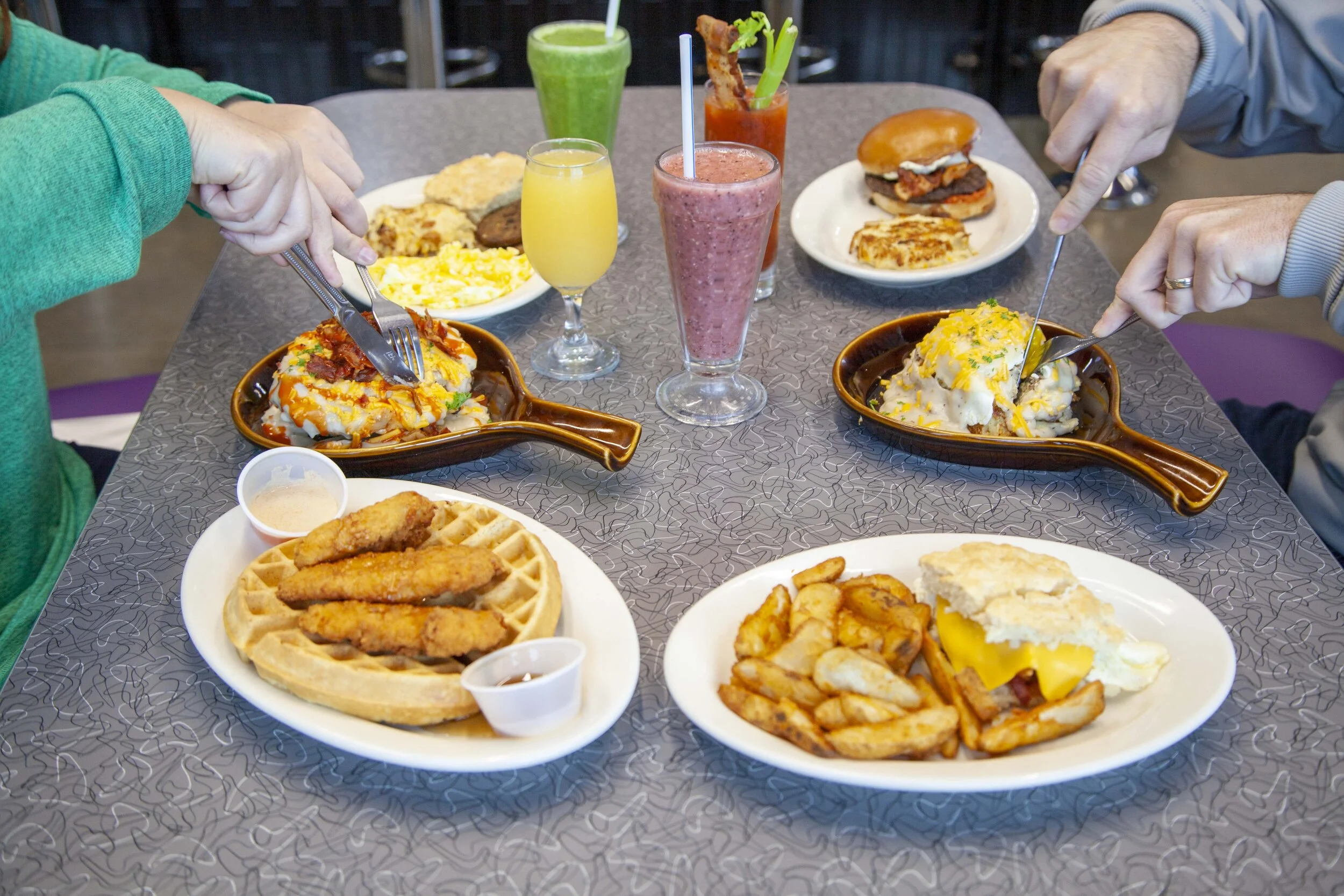 Weekend Brunch Little Rock & Conway — Purple Cow