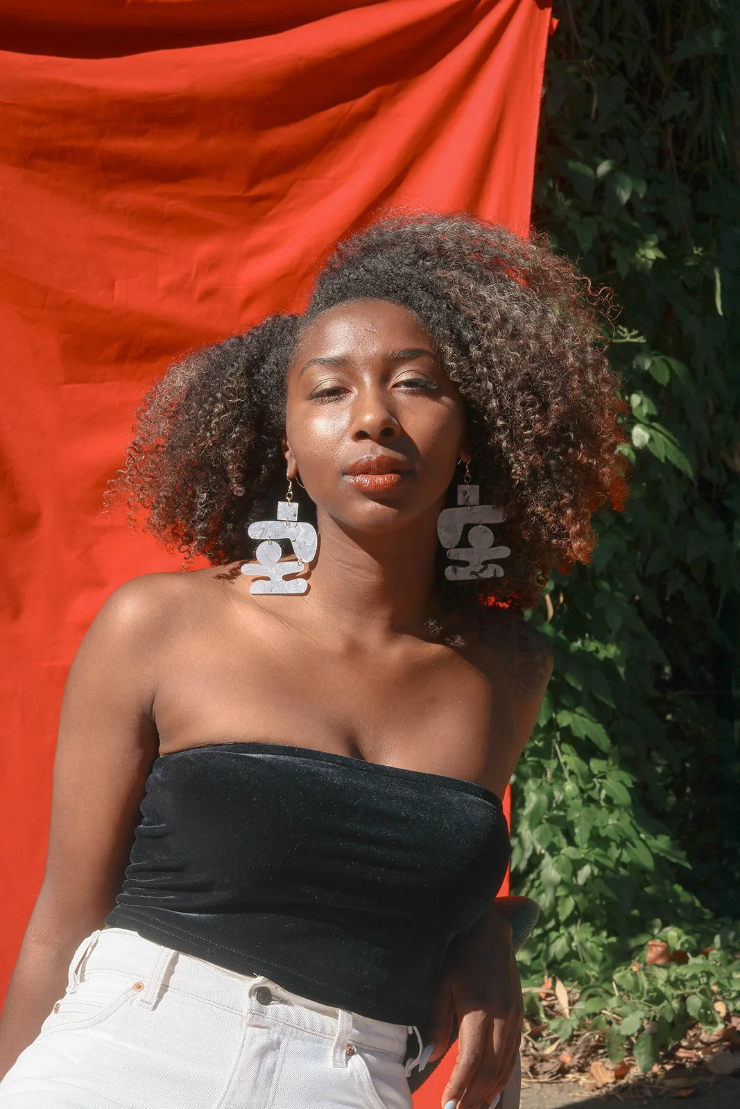 Sun Shield II Earrings 