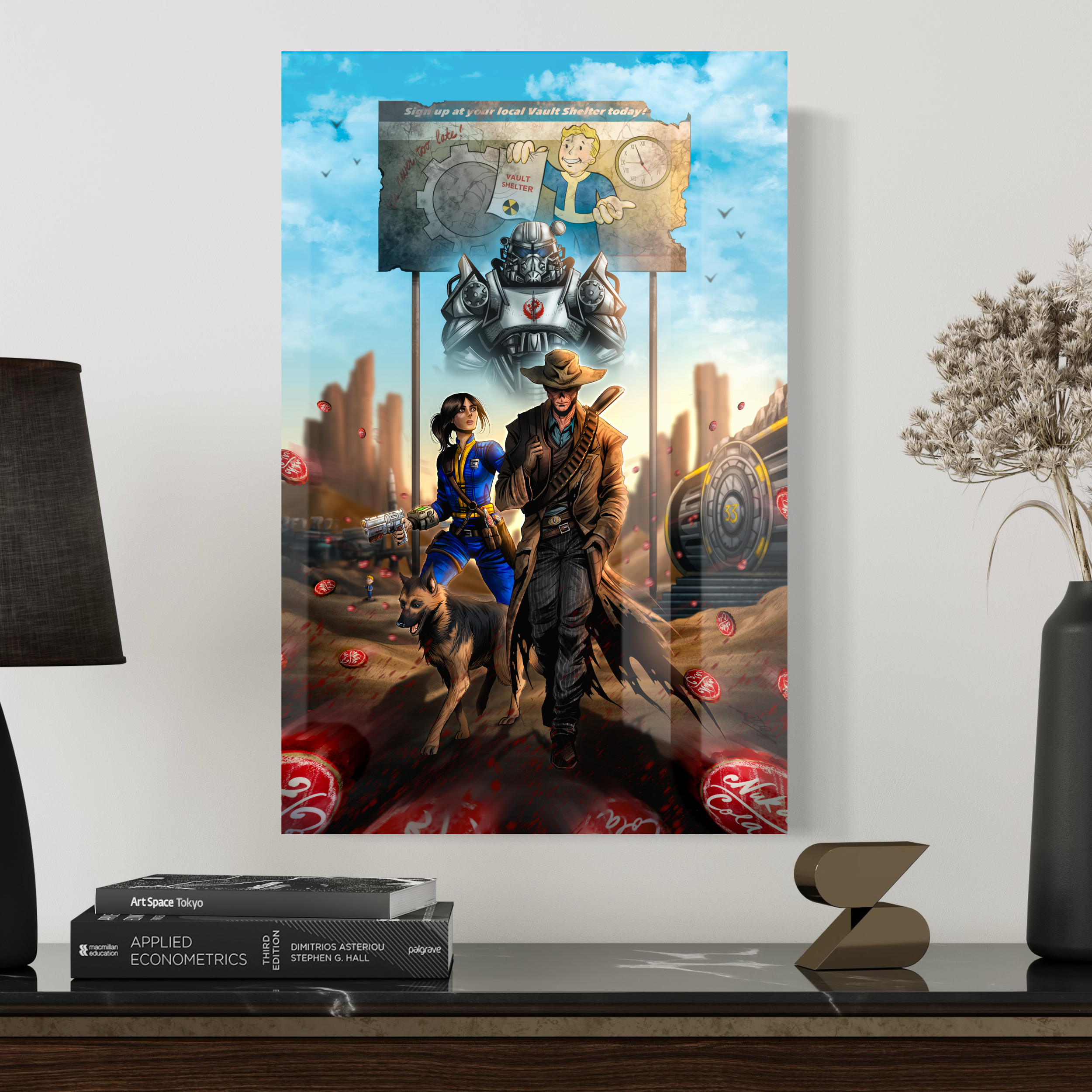 "NUCLEAR ZONE" Premium Art Print