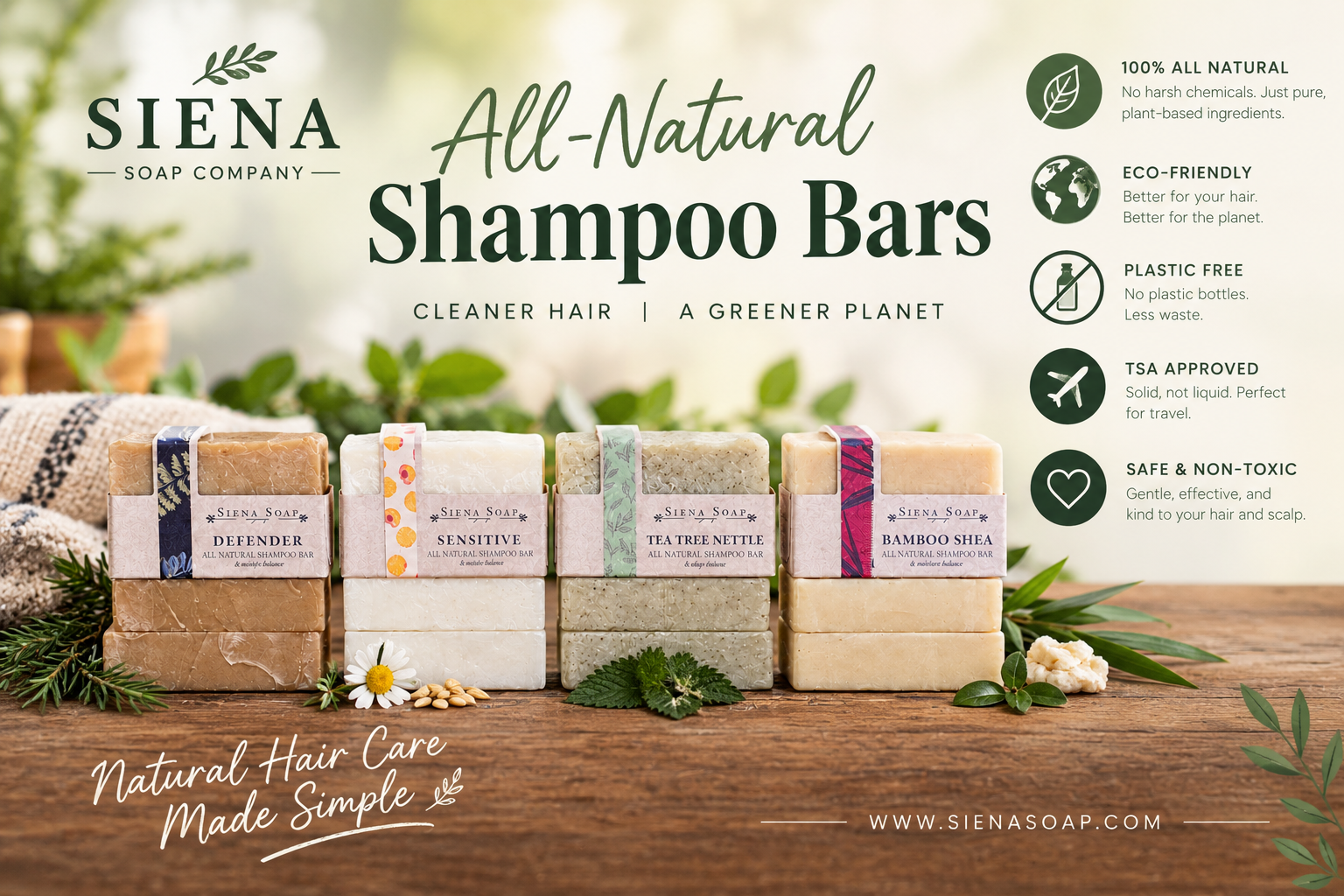 Why Make the Switch to All-Natural Shampoo Bars?