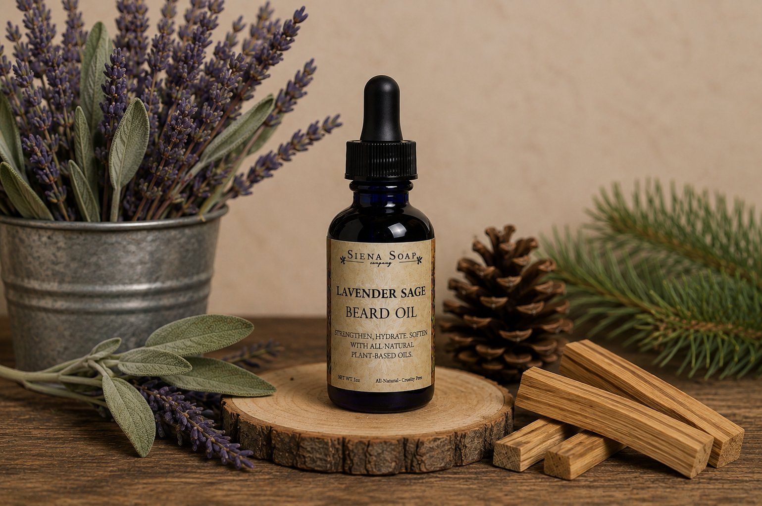 LAVENDER SAGE BEARD OIL