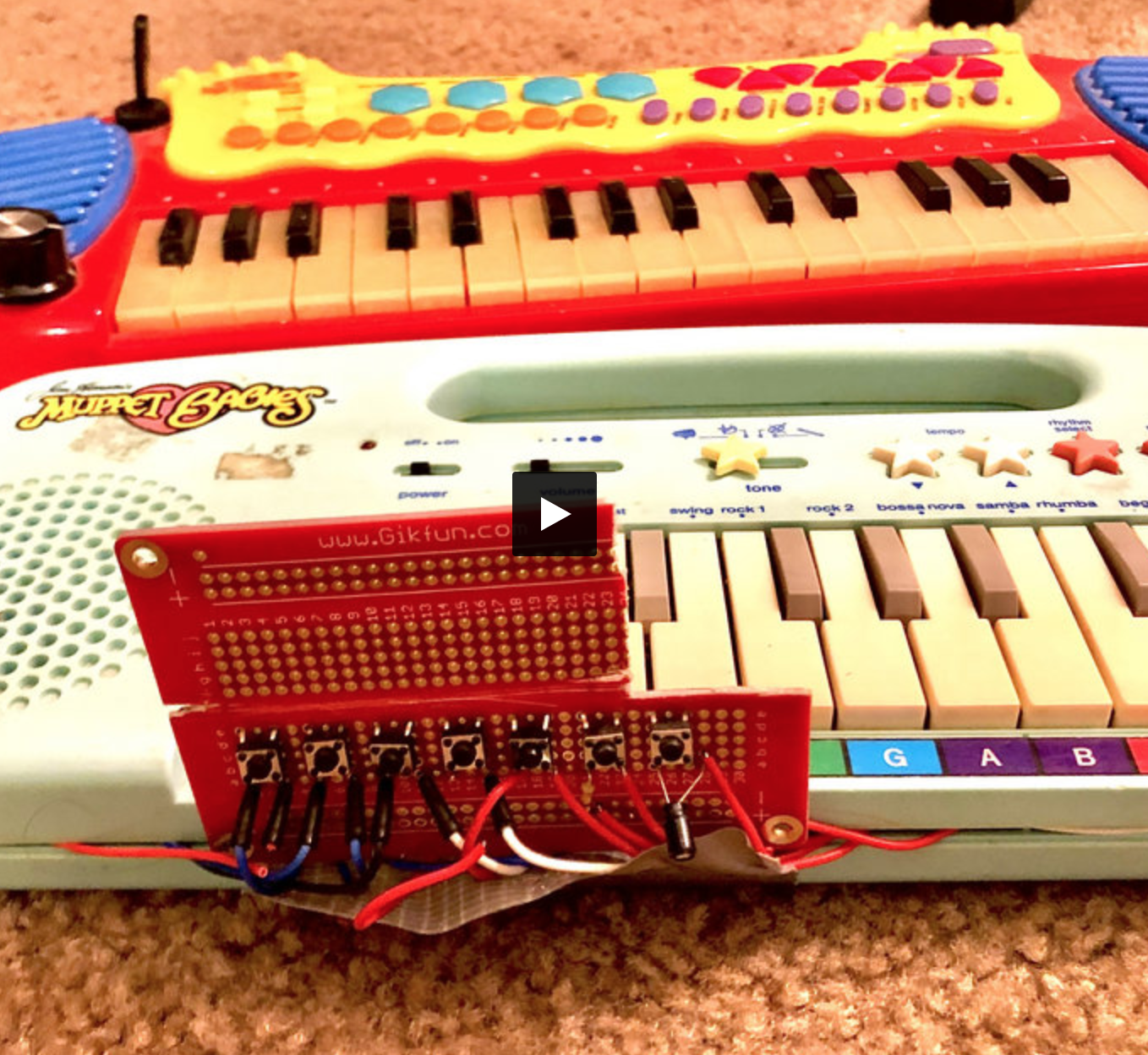 Circuit Bent Keyboards Sample Pack