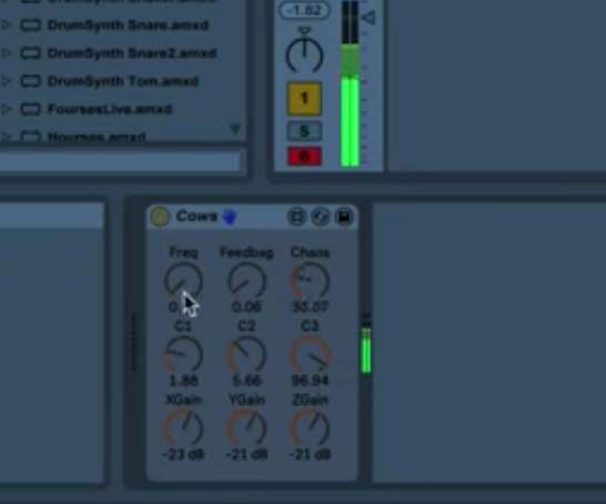 Cows: Max4Live Chua's Circuit