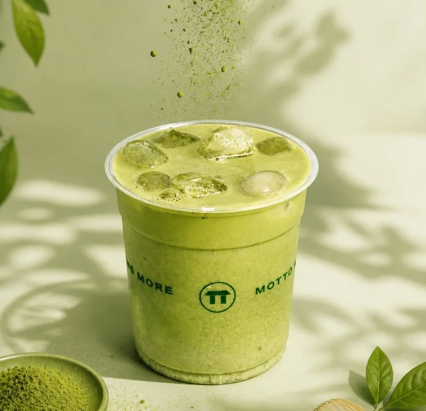 ICED MATCHA LATTES HAVE LANDED 🍵