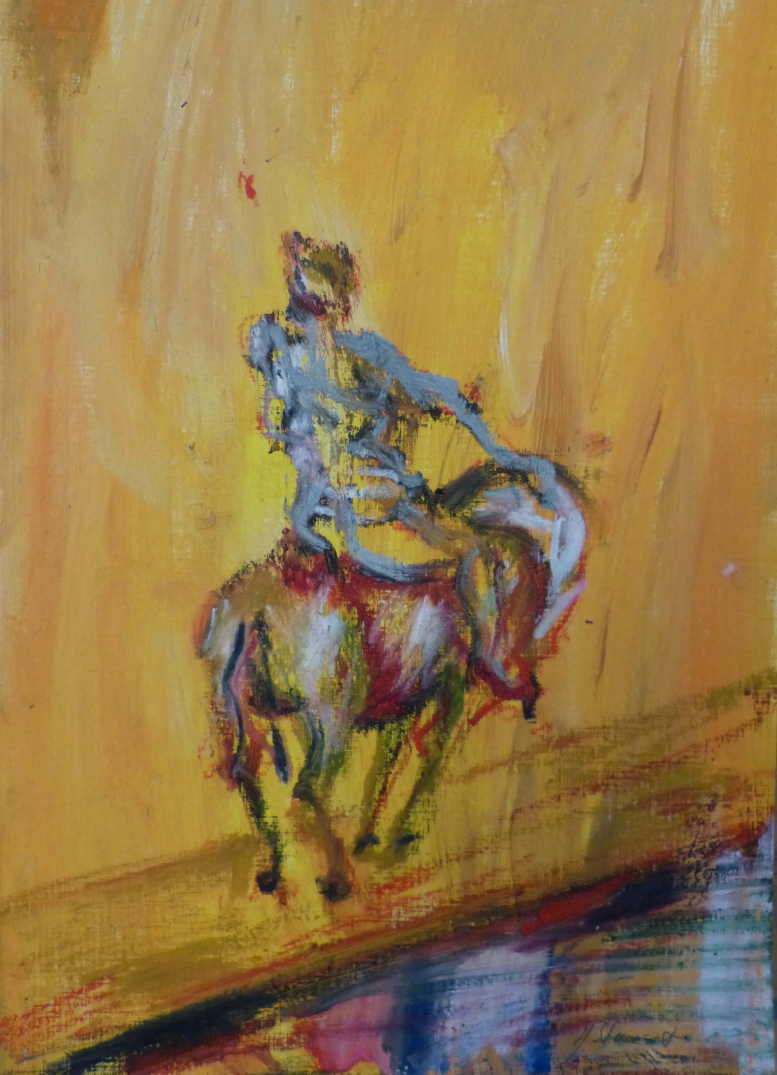 Study 11 for Horse and Rider