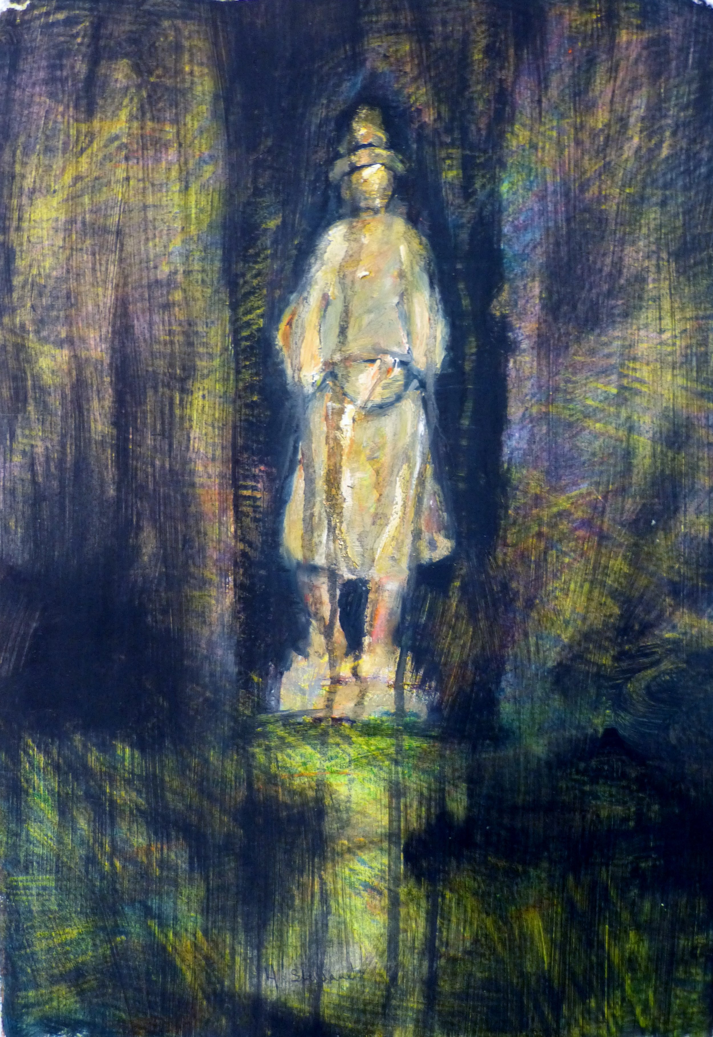 Study 1 for The Lefthander