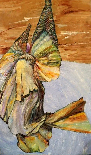 Winged victory Oil on linen 152cmx91cm.jpg