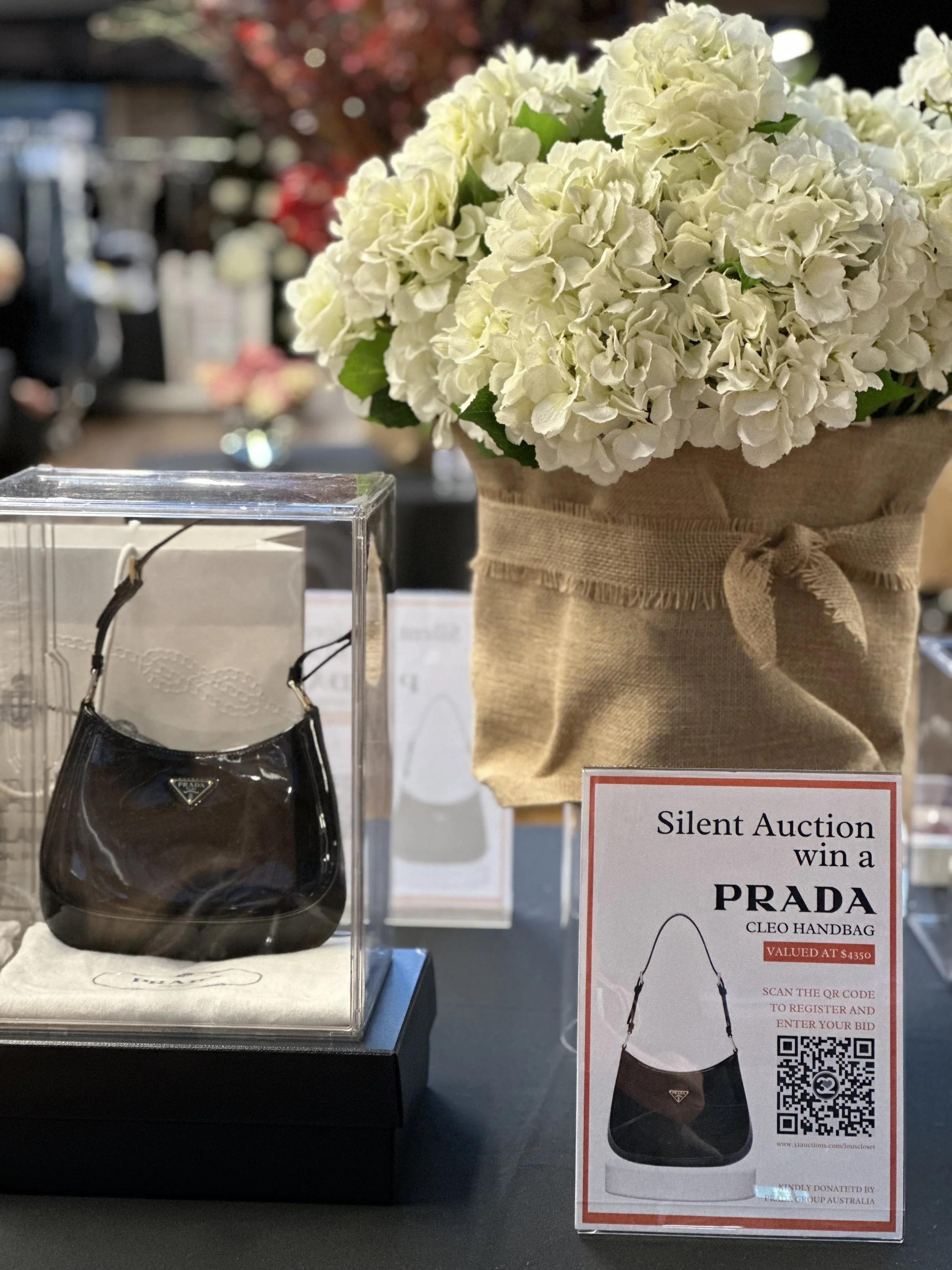  Lou's Closet silent auction 