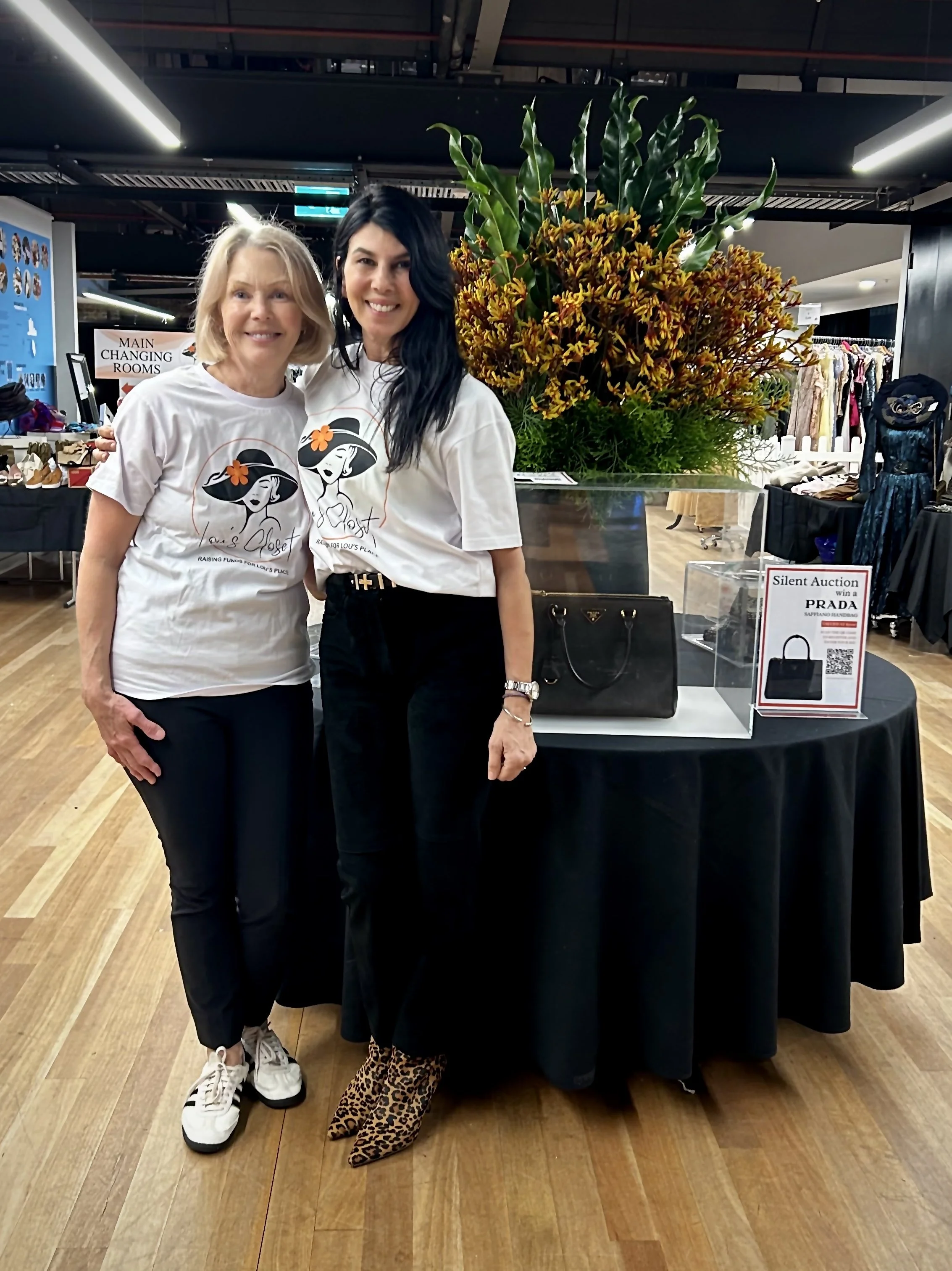 Jenny Pridham (L) and Eugenie Karangis (R)
