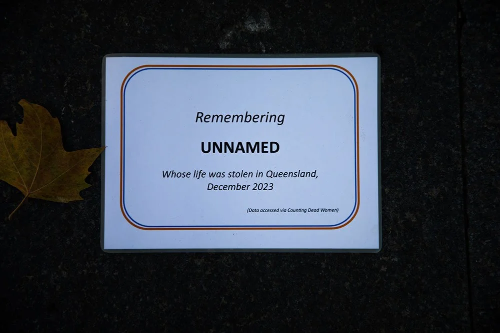   Remembering unnamed woman  