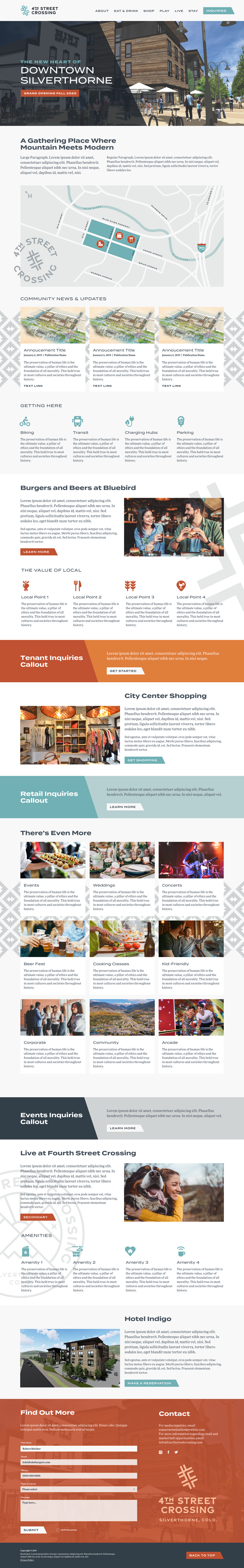 Web page design. Click to view.