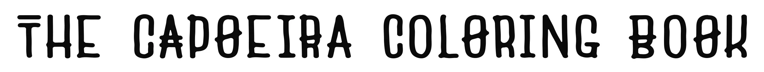 the capoeira coloring book