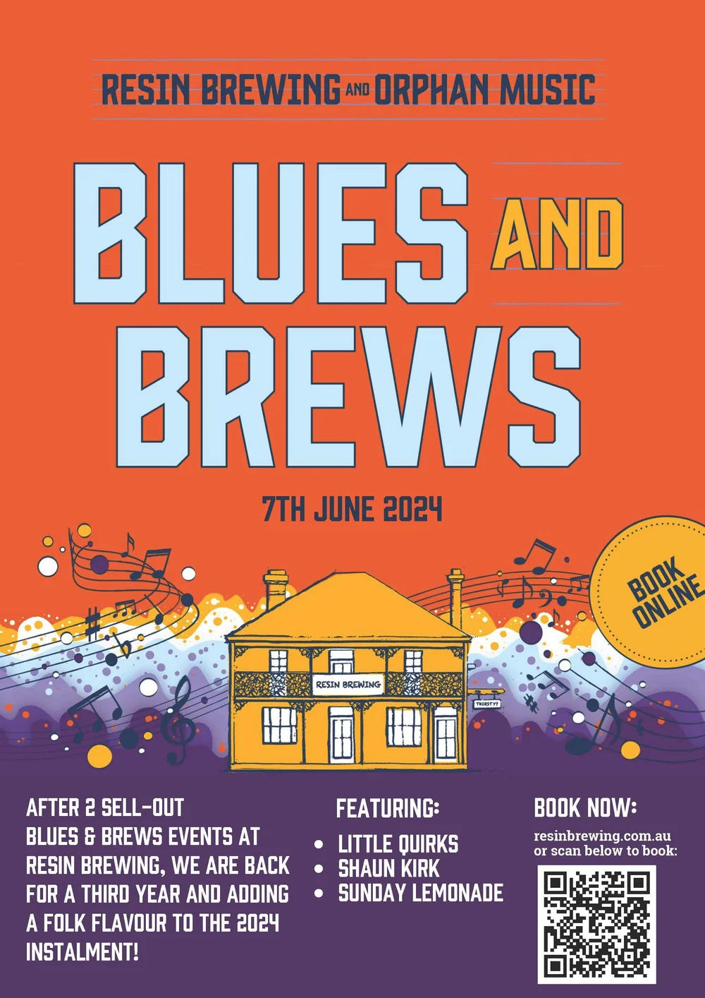 BREWS AND BLUES 2024 — Resin Brewing