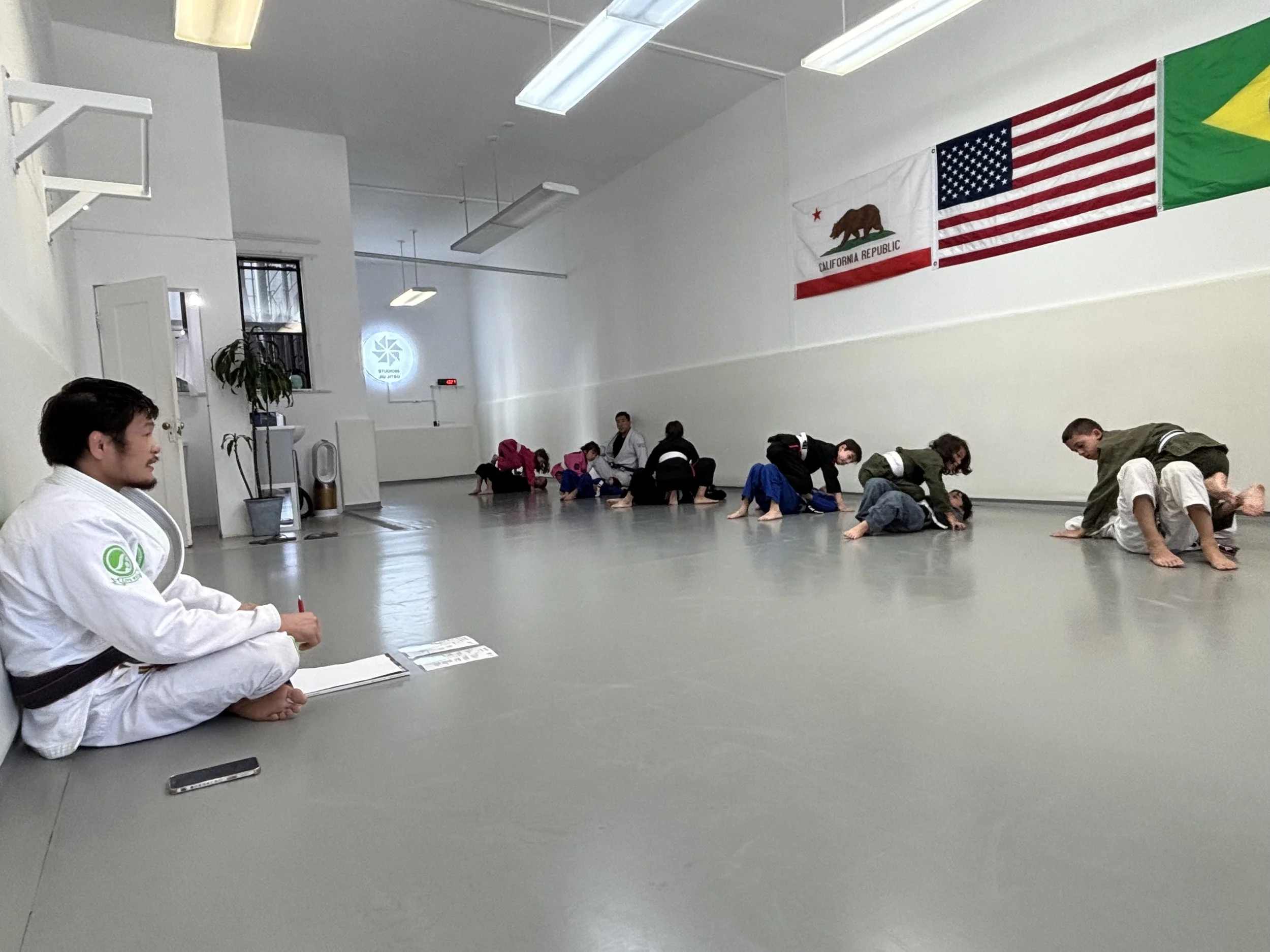 Kid's Jiu Jitsu Belt Test 