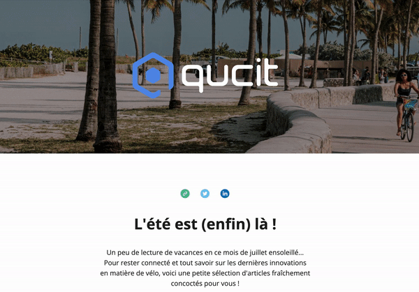 Newsletter été 2022