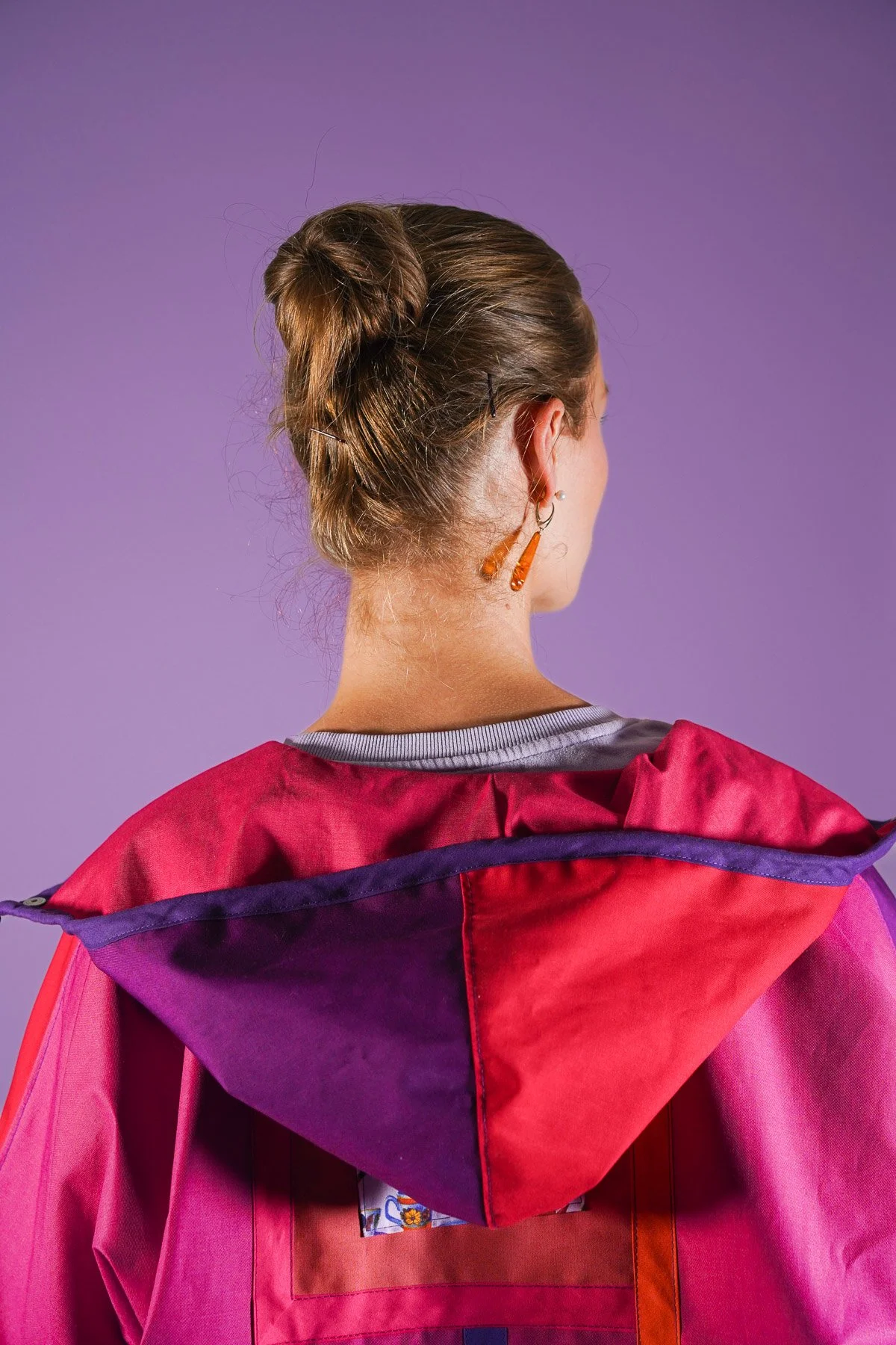 Vêtements Joyeux Modèle Vitamine Manteau multicolore rose violet et rouge mode femme made in france-10.jpg
