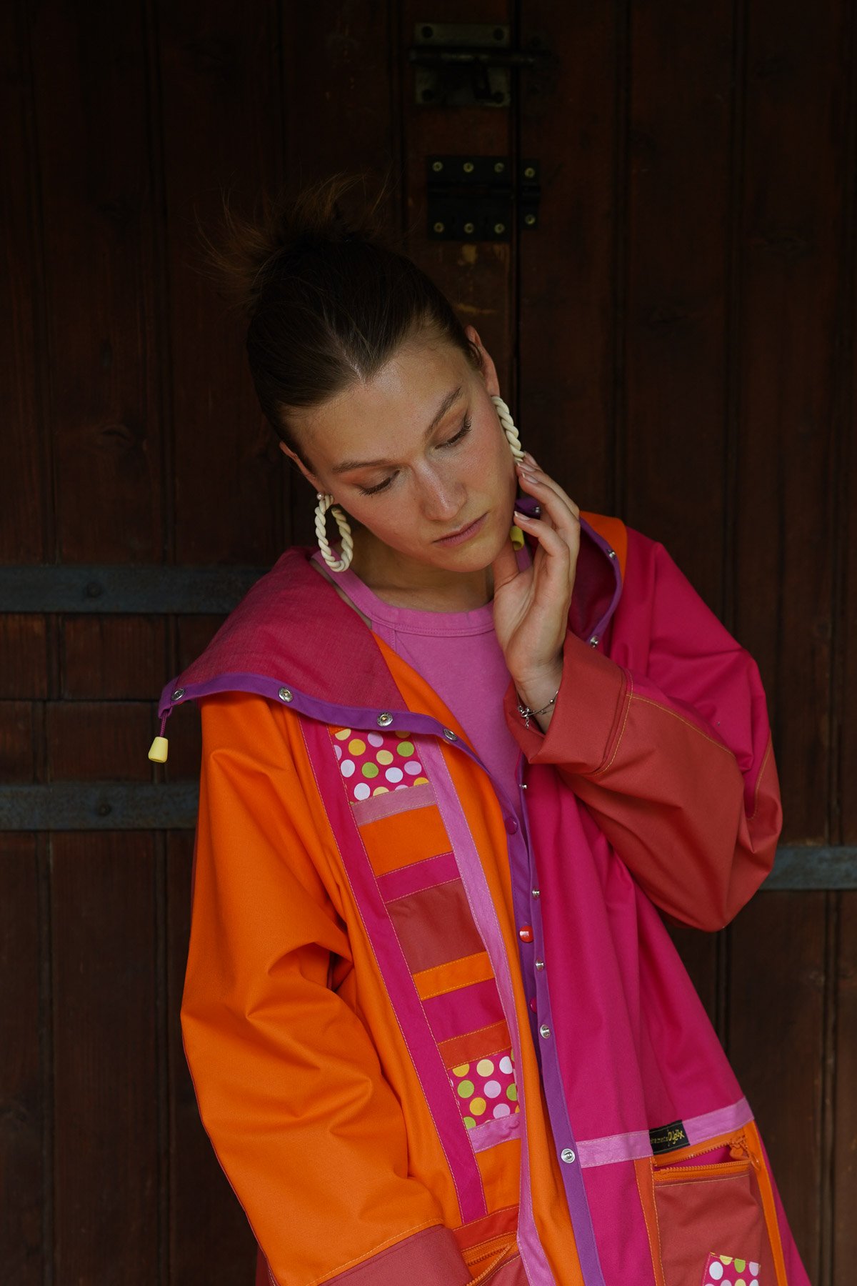 Vêtements Joyeux Manteaux colorés fait en France imperméable et coupe vent mode femme france Soldes été 2026-27.jpg
