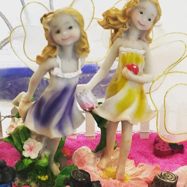 Should I make up a fairies craft box?  My 4 year old daughter thinks so!