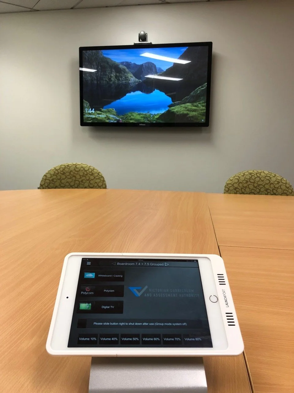 Interactive Boardroom Fitout – Seamless AV Upgrade with Dual Mondopads