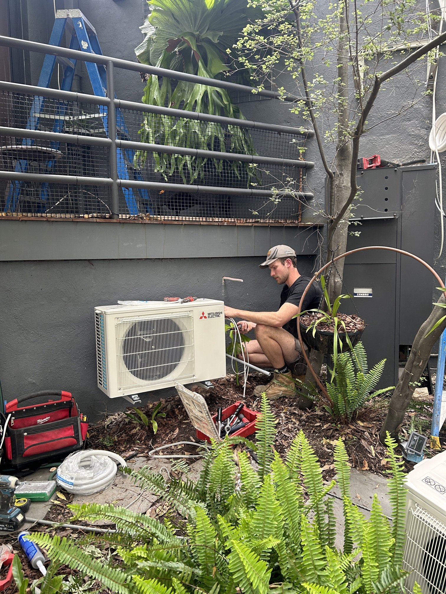 Eltham Split System Installation: Mitsubishi Electric AC Ready for Summer 