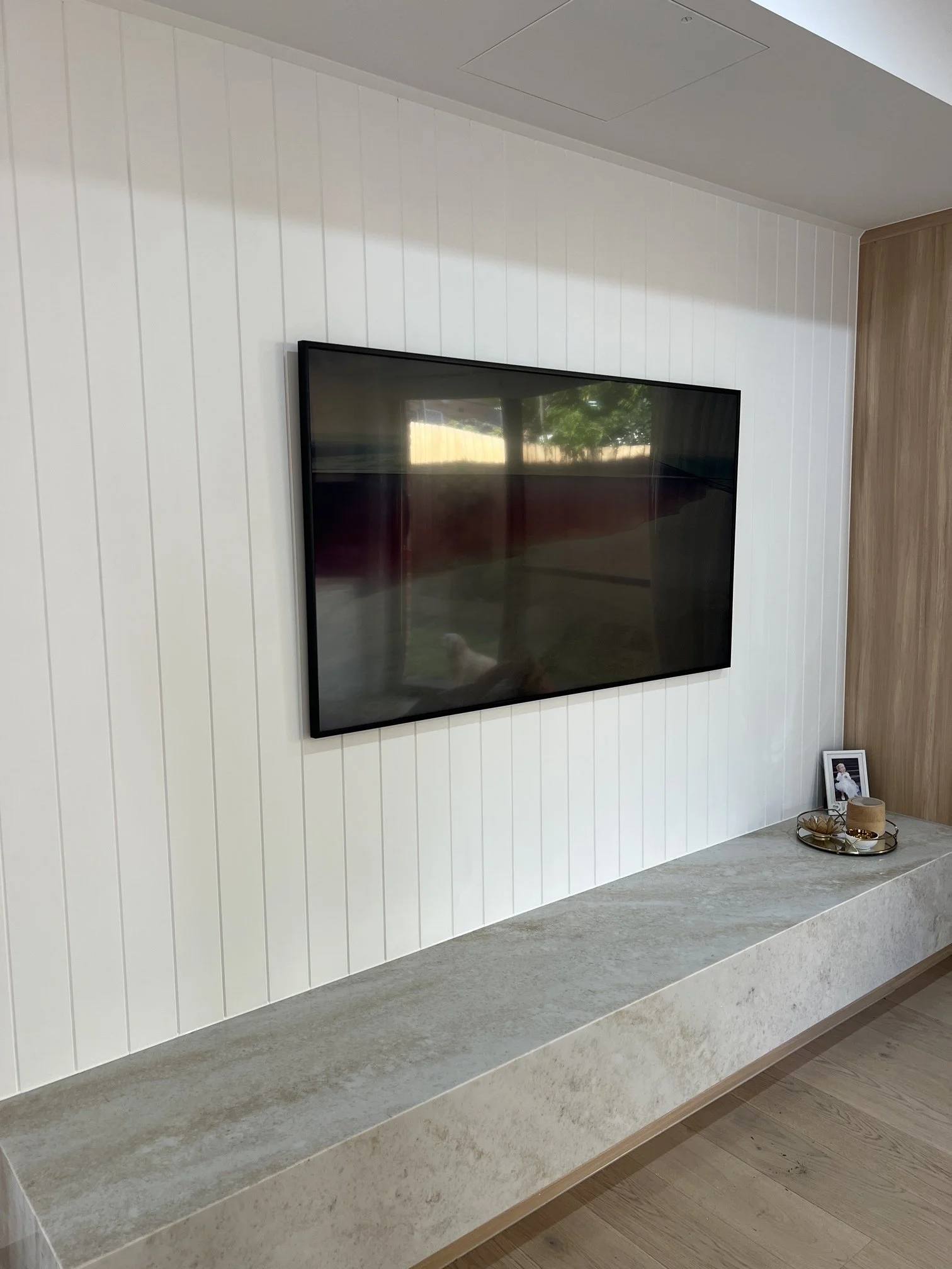 Samsung Frame TV Installation with Hidden Cabling in Rosanna, VIC