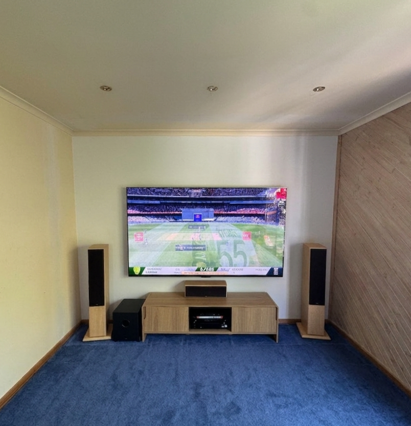 Greensborough Home Theatre Upgrade with 85-Inch TV &amp; Denon AV System