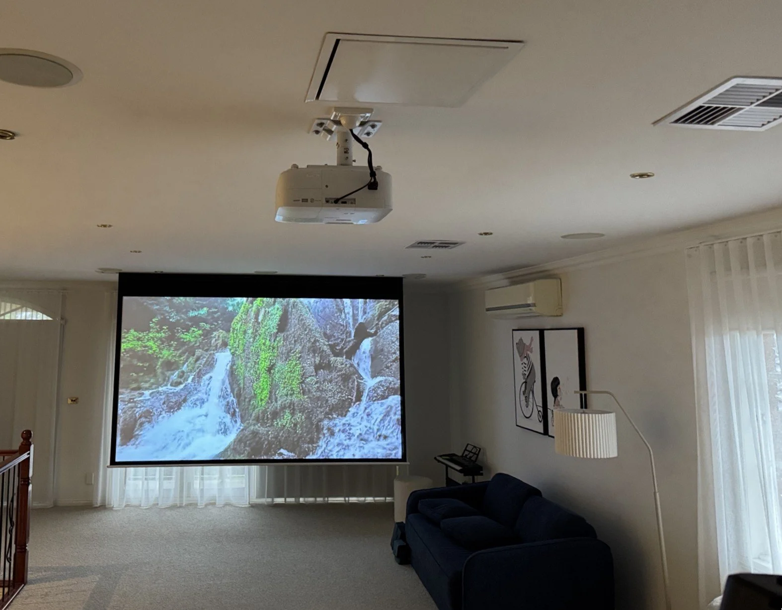 Home Theatre Projector Installation Viewbank | Epson Projector Upgrade