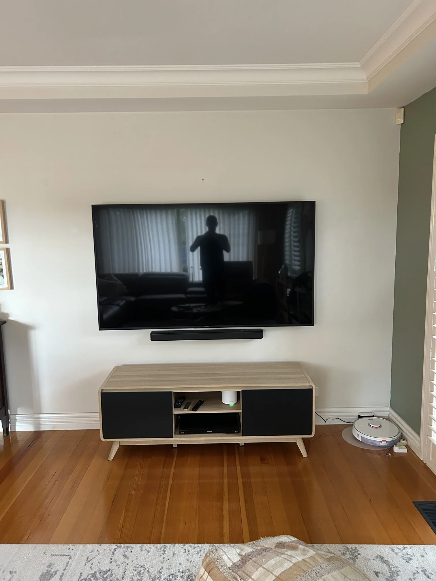 75-Inch TV Wall Mounting &amp; Concealed Power in Greensborough