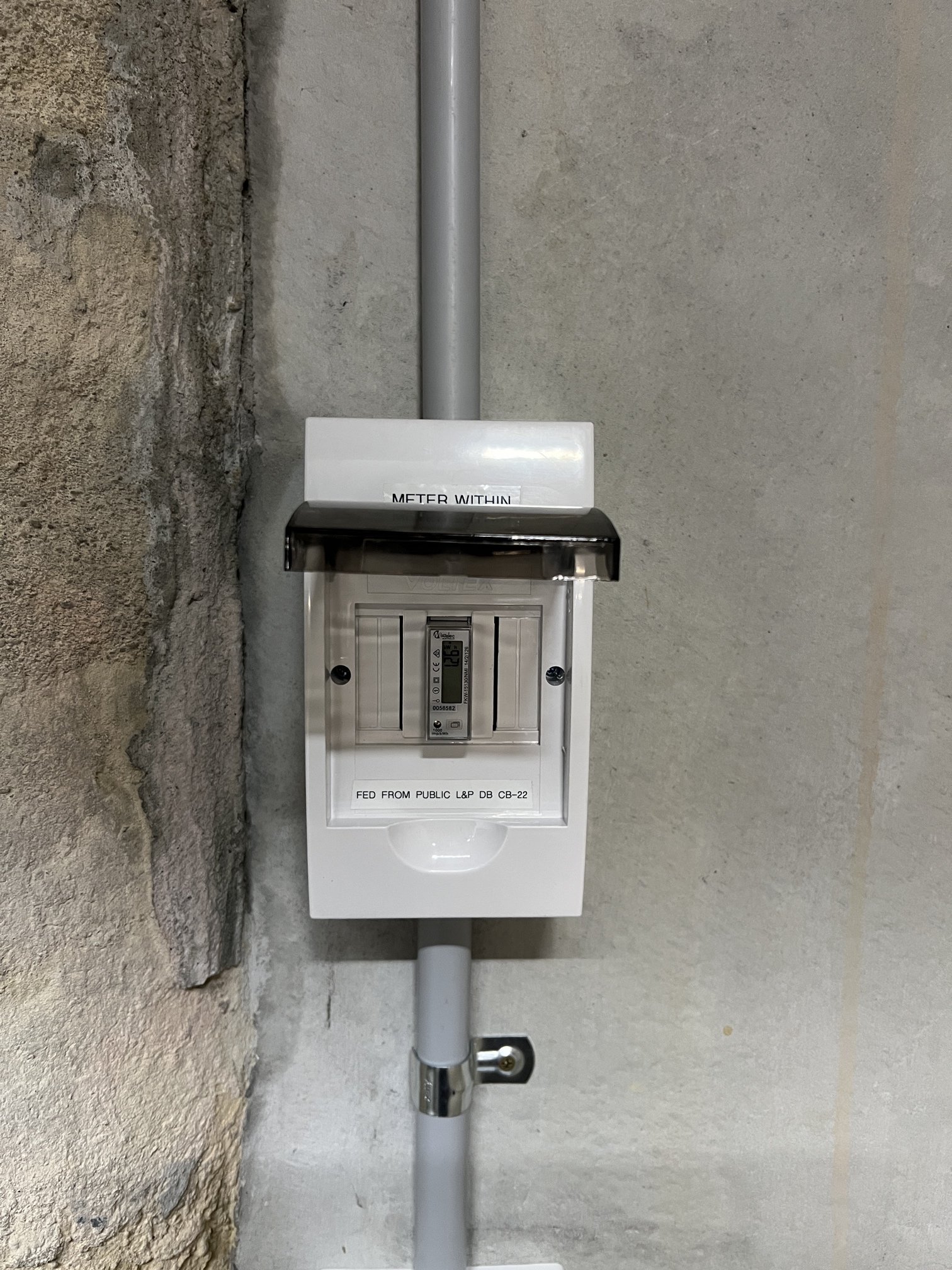 kWh Meter &amp; Metered Power Outlet for a Melbourne Strata Car Park