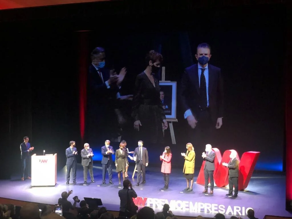 PREMIO EMPRESARIO DEL AÑO 2020 NAVARRA