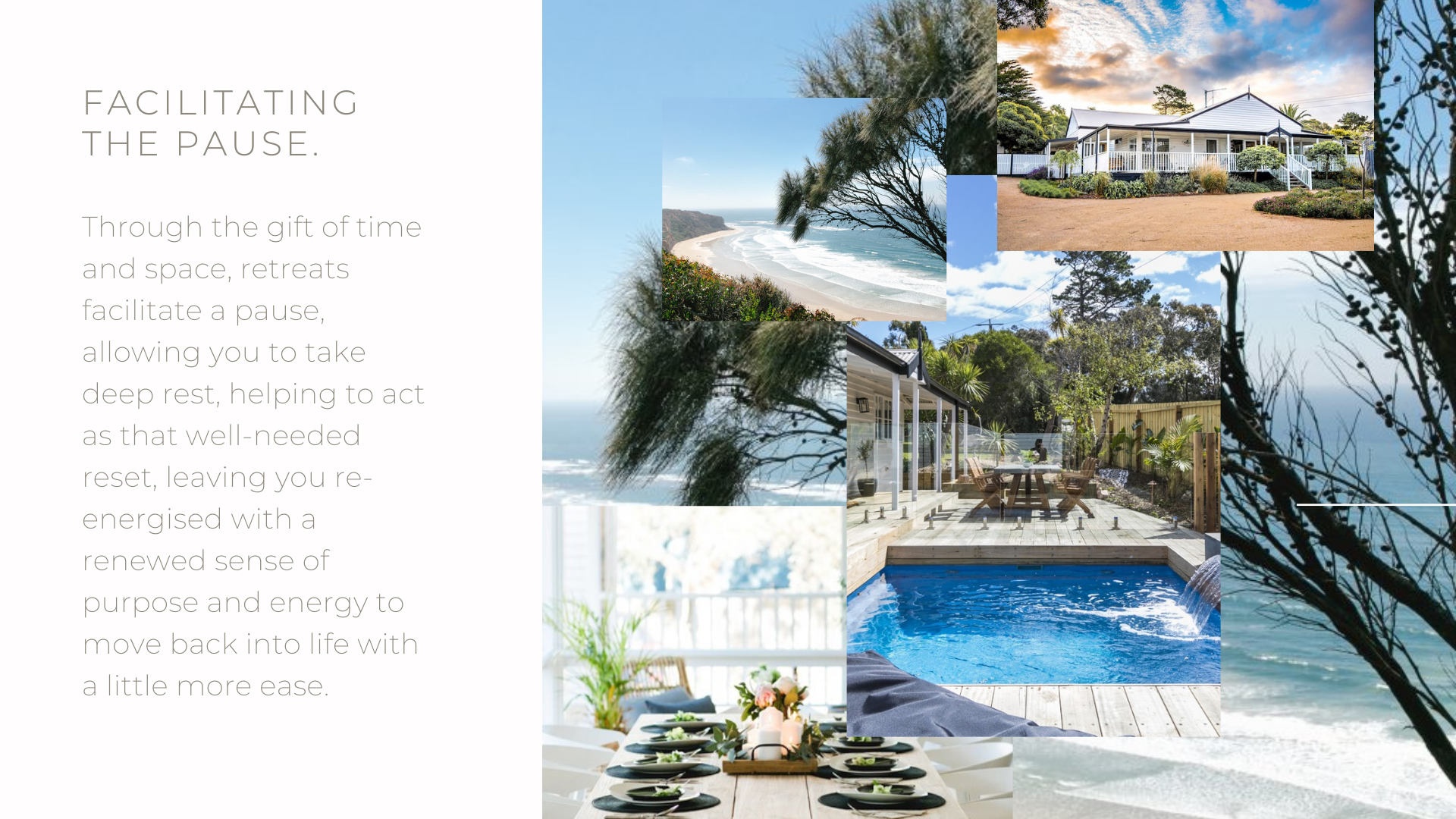 wellbeing weekend retreat_torquay_summer house