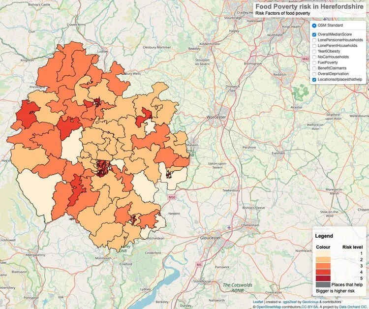 Tidying up leaflet maps created with qgis2web