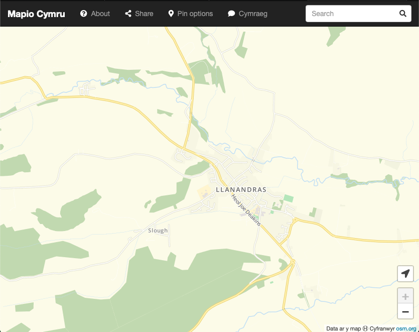  We’re delighted to be part of Mapio Cymru