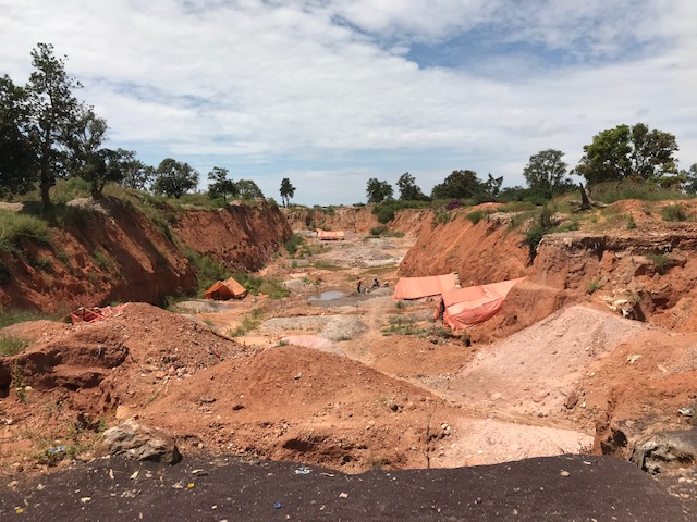This photo was taken by author Catherine McDonald during her field work in the Democratic Republic of Congo, visiting the cobalt mines.