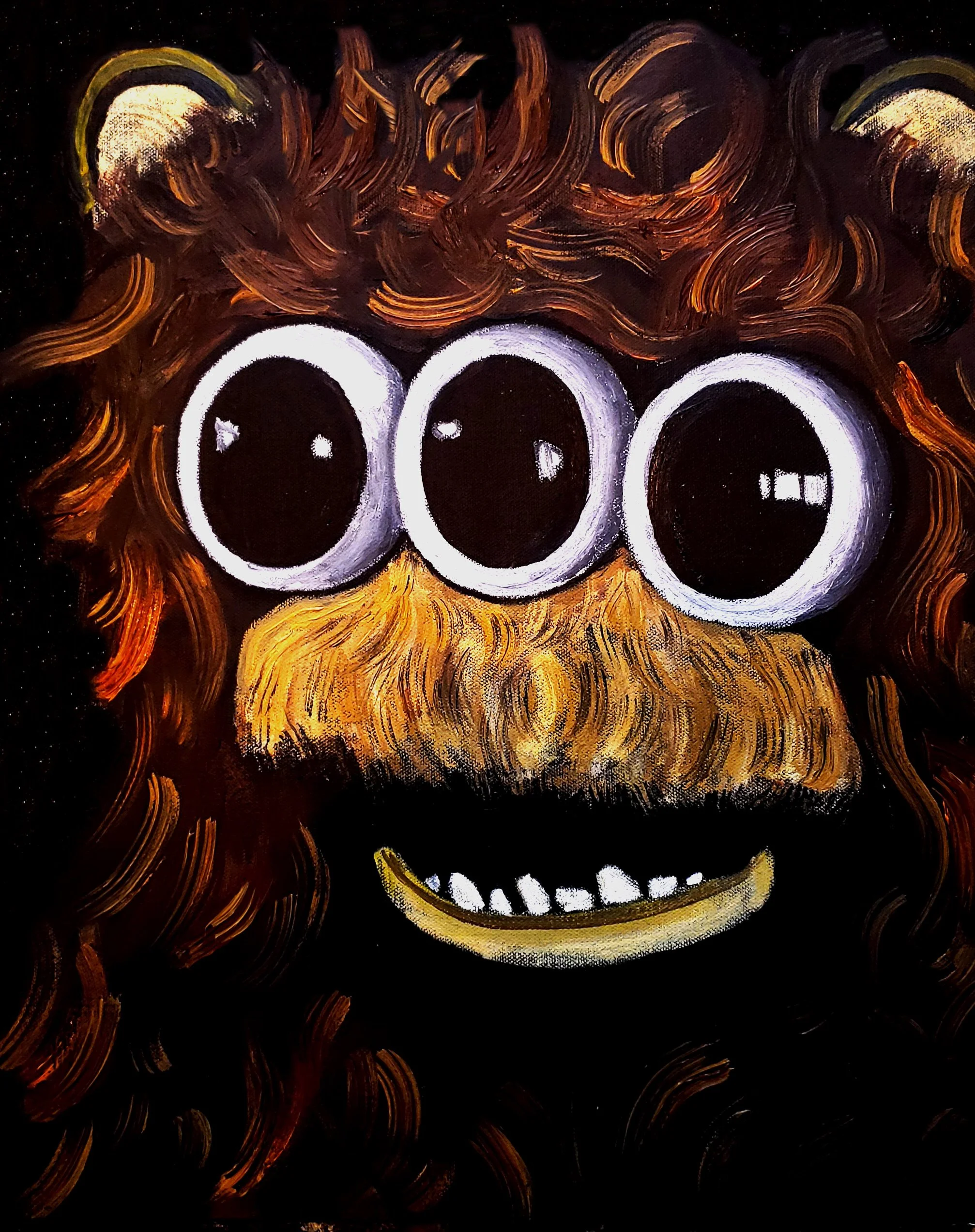 Tough Critter No. 5 | 16" x 20" | $400