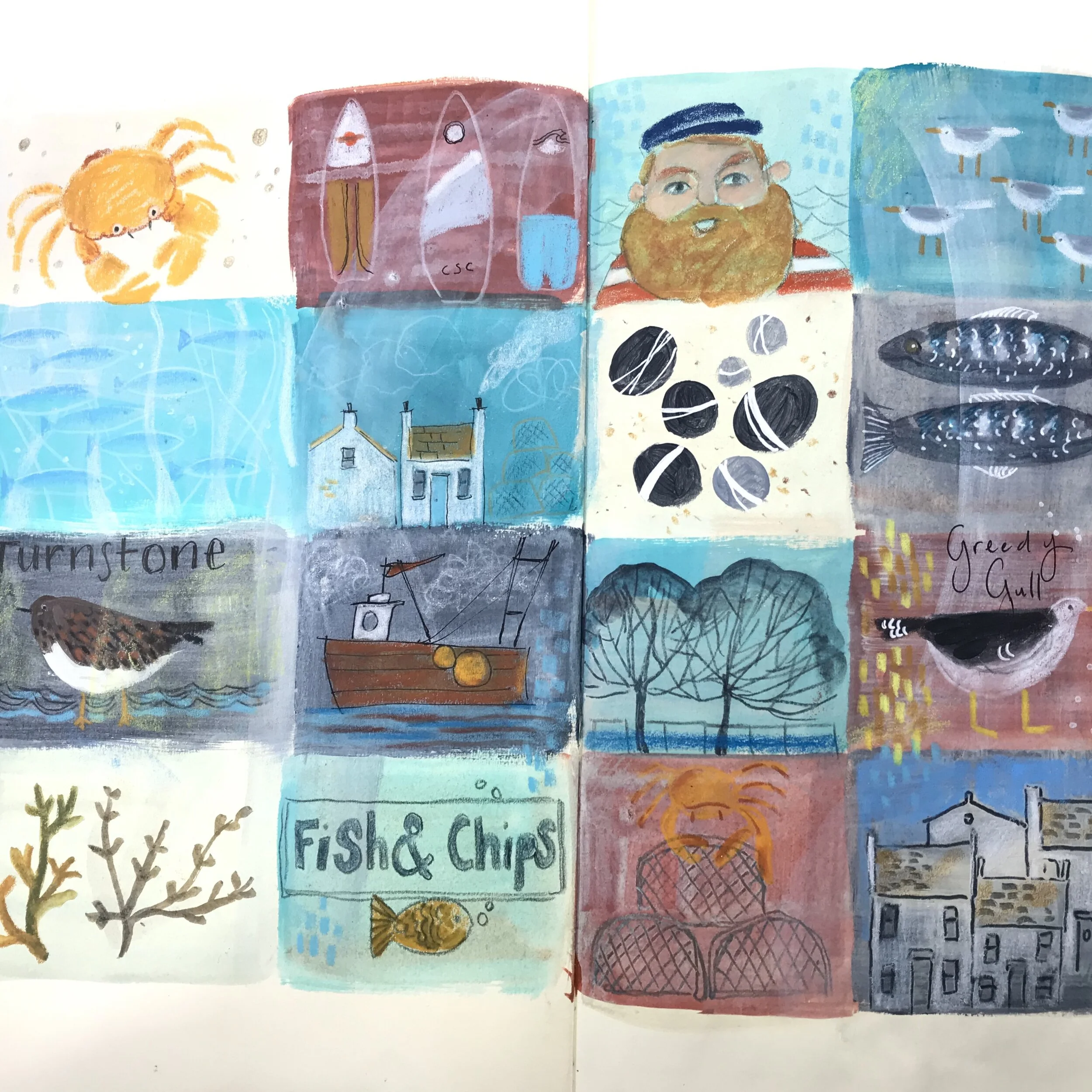 Sketchbook Tour - discovering my art process