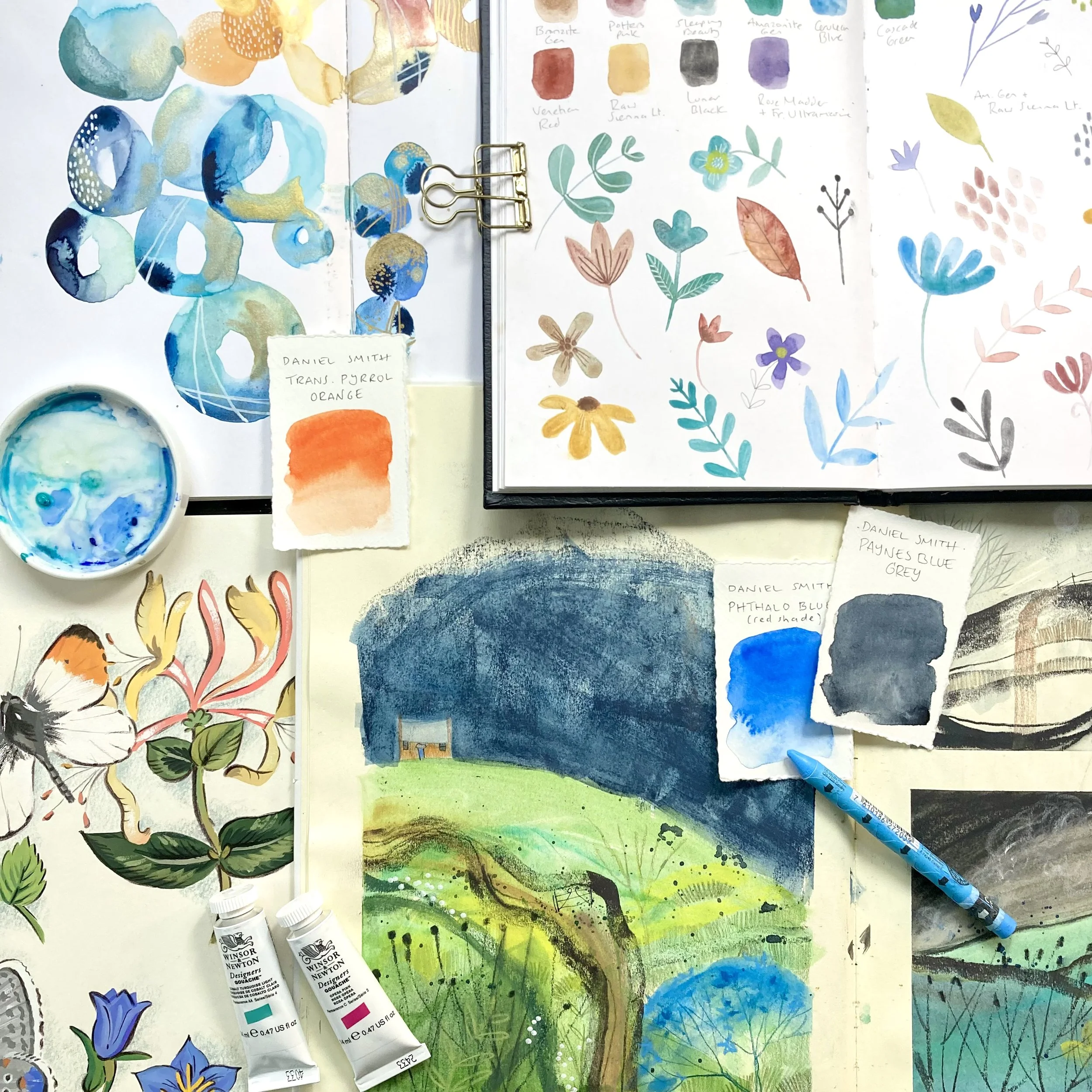 The Fear of the New Sketchbook (and what to do about it)